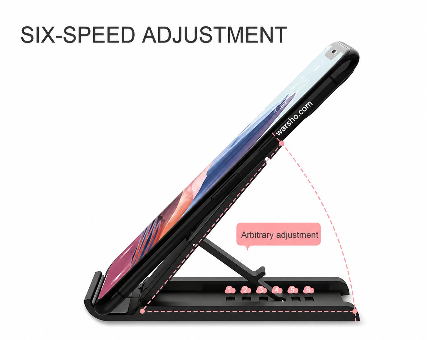 Foldable Adjustable Mobile & Tablet Stand - image 5