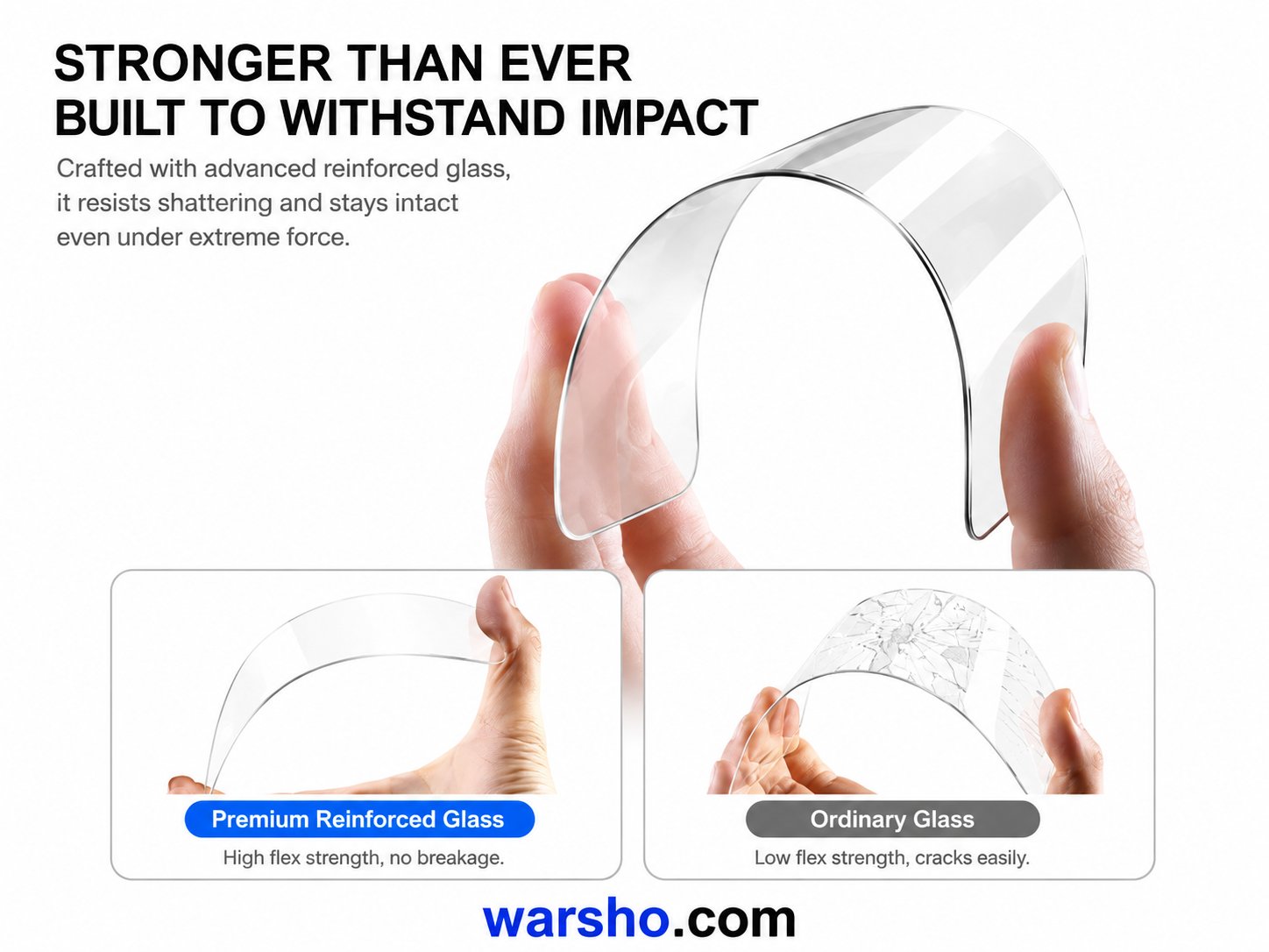 3Pcs Tempered Glass Screen Protector for iPhone Series - image 4