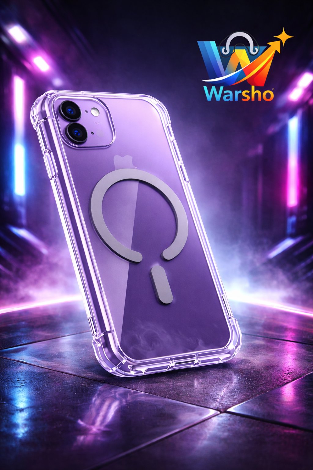 iPhone 12 Anti-Shock MagSafe transparent case - image 3