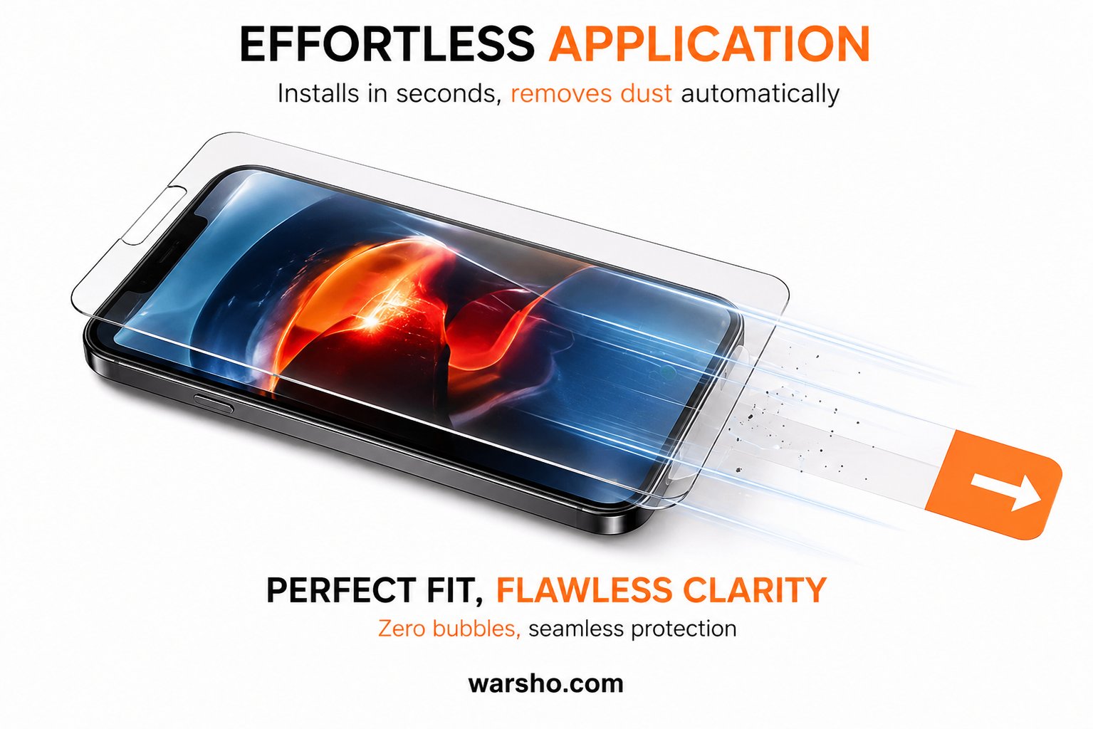 Samsung Galaxy Screen Protector (For S25 Ultra / S24 / S23 / S22 / S21 / A Series – 2PCS Tempered Glass) - image 2