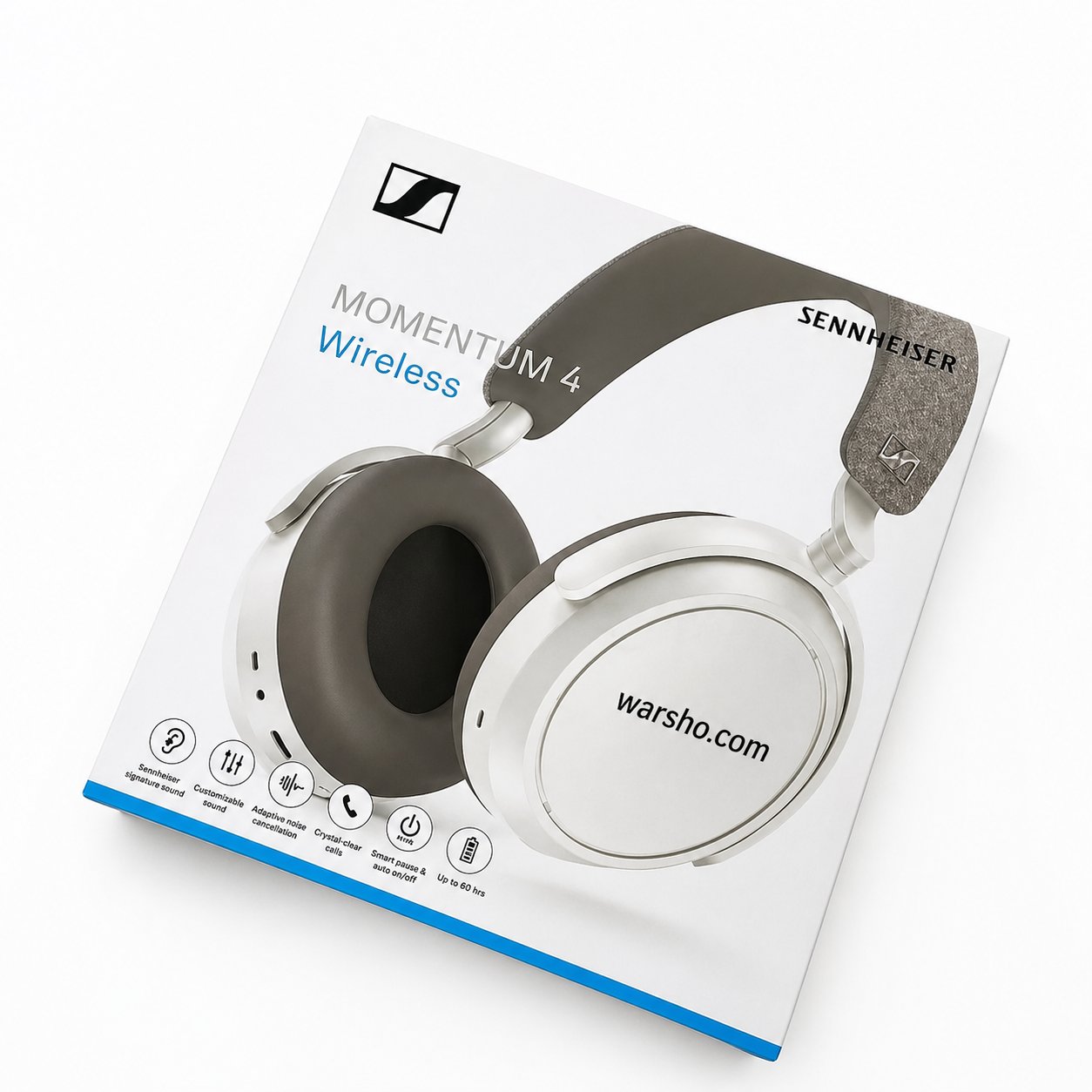 Sennheiser MOMENTUM 4 Wireless Headphones – Bluetooth Headset with Adaptive Noise Cancellation & 60H Battery - image 2