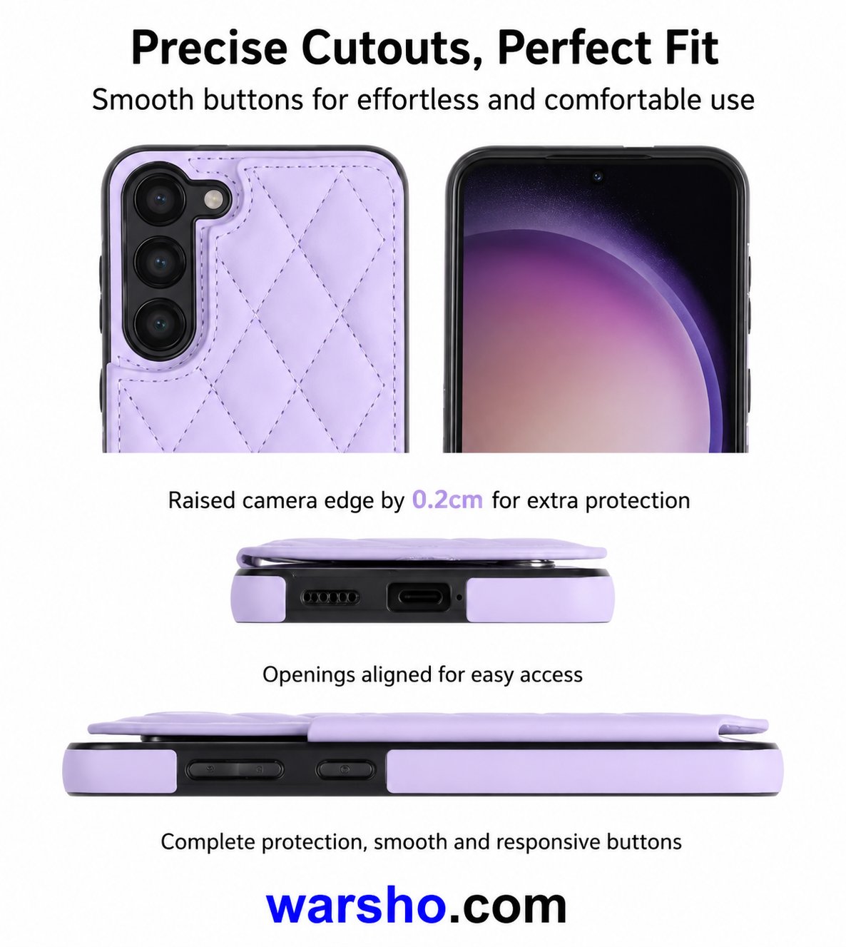 Wallet Leather Card Holder Case for Samsung Galaxy A71, A56, A55, A54, A53, A52, A51, A36, A35, A26, A17, A16, A15, A14 & A13 - image 4