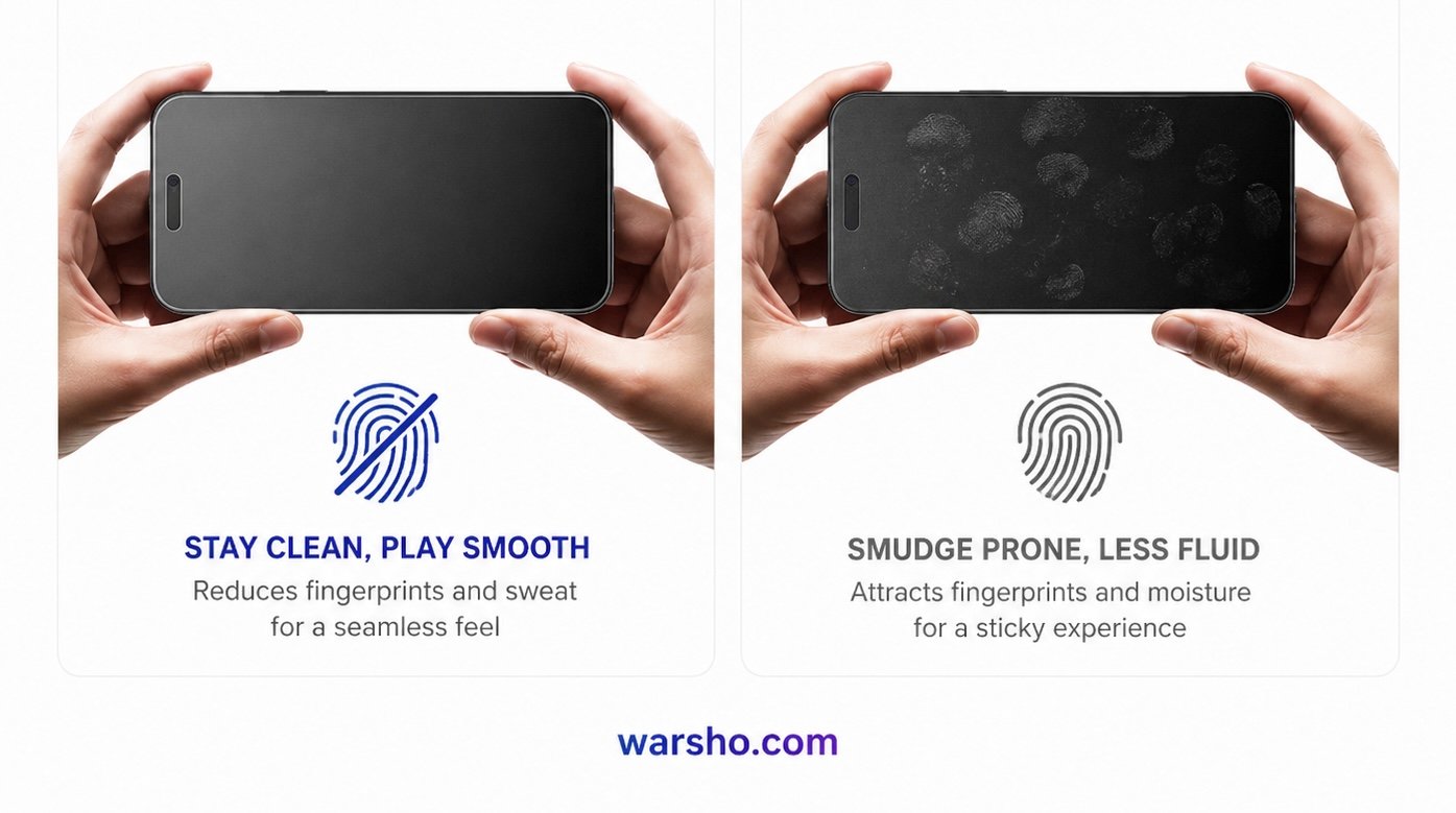 3PCS Matte Anti-Fingerprint Screen Protector (For iPhone 17 / 16 / 15 / 14 / 13 / 12 / 11 / X Series – Full Screen Tempered Glass) - image 2