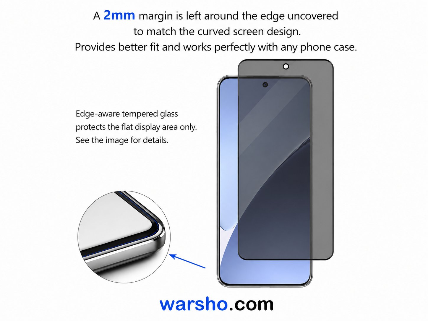 3Pcs HD Tempered Glass Screen Protector for Samsung Galaxy Series - image 3