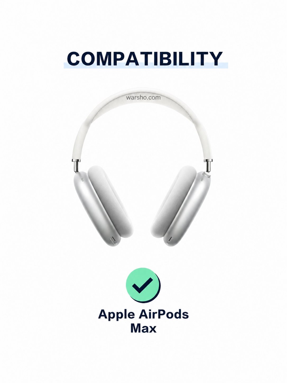 Protective Case Cover for AirPods Max – Anti-Scratch Silicone Headphones Case with Sleep Mode Support - image 4