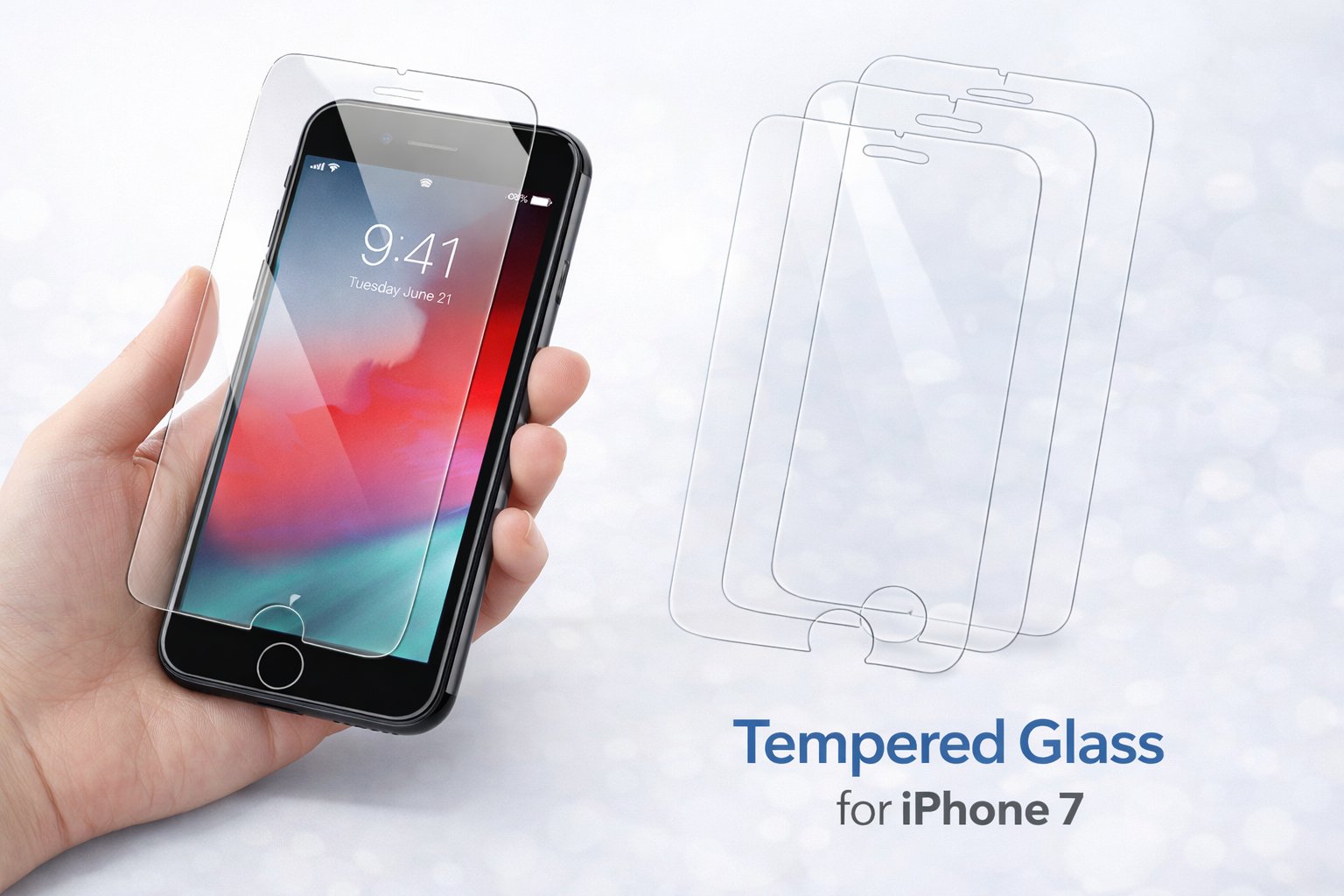 iPhone 7 Tempered Glass Screen Protector - image 3