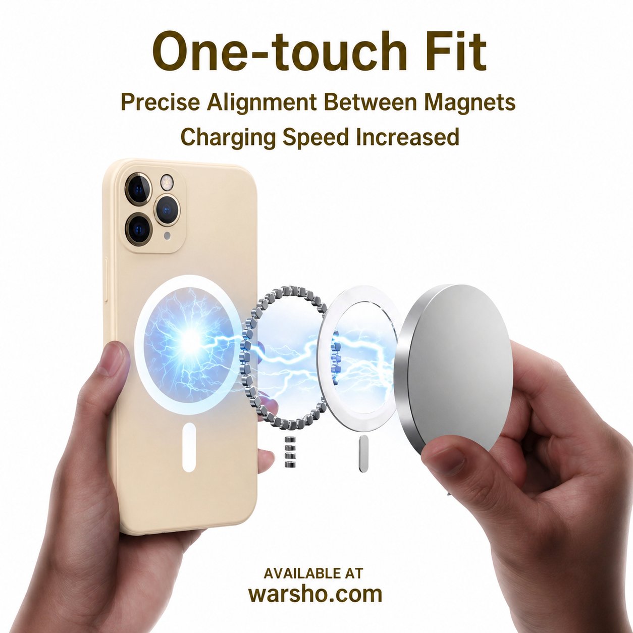 MagSafe Magnetic Silicone Case with Strap for iPhone - image 5