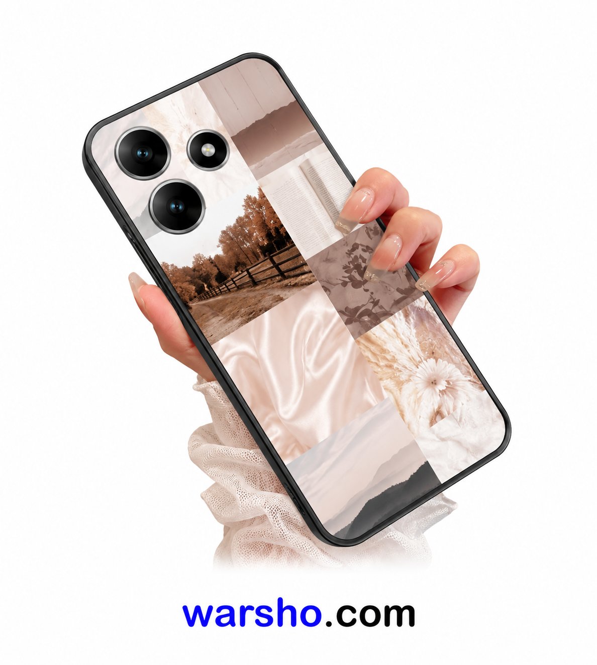 Jesus Collage Pattern Soft Phone Case for Xiaomi Redmi Note Series - image 2