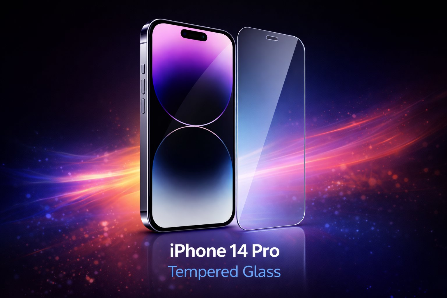 iPhone 14 Pro Tempered Glass Screen Protector