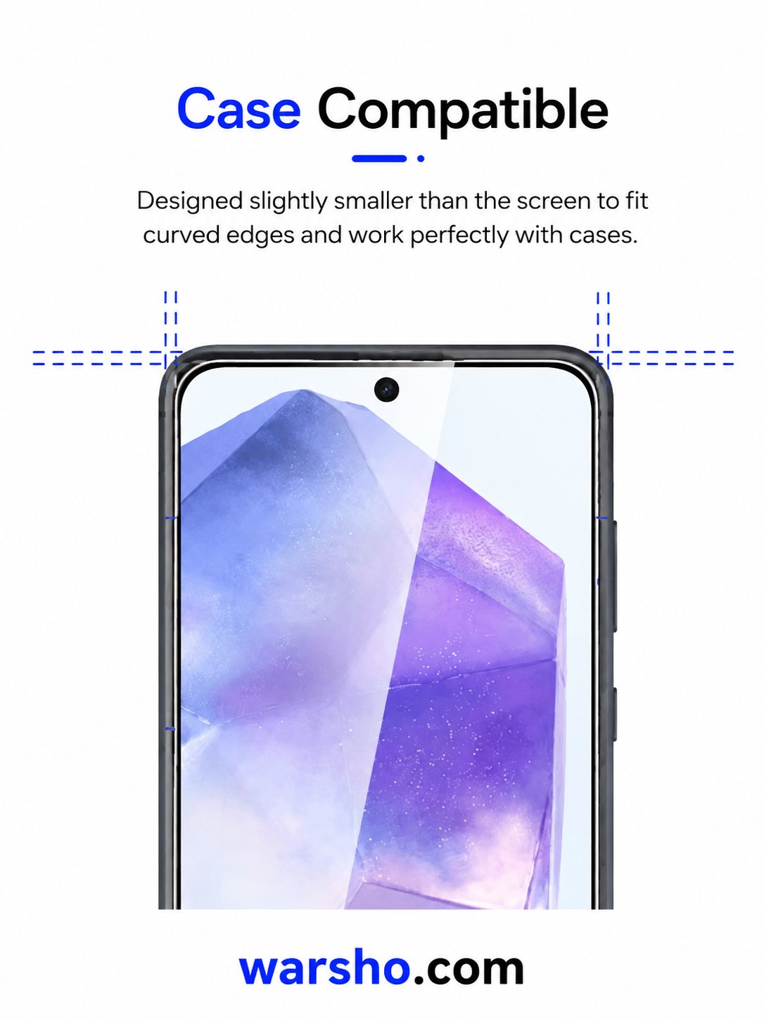 3PCS HD Tempered Glass Screen Protector for Samsung Galaxy A & S Series - image 4