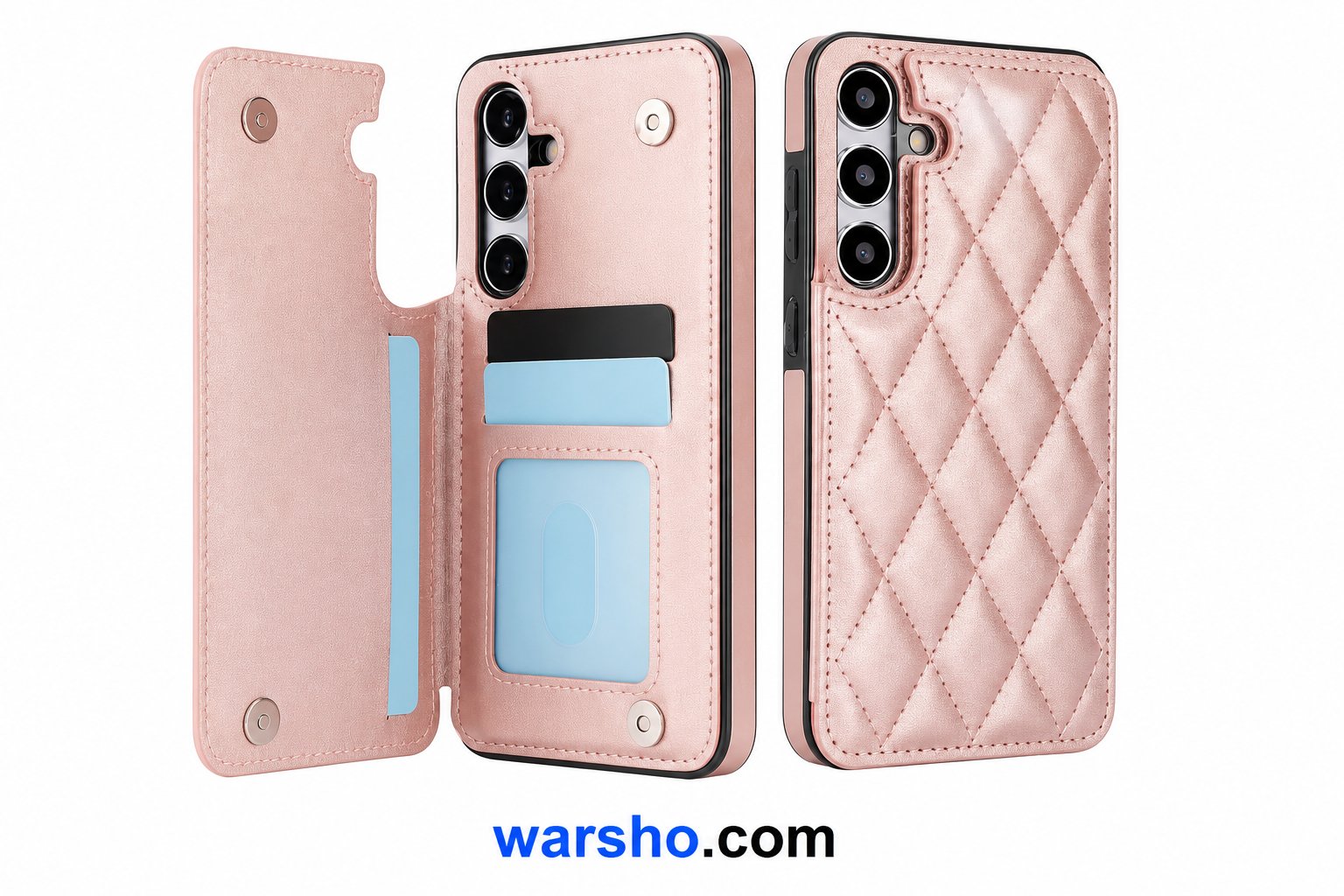 Wallet Leather Card Holder Case for Samsung Galaxy A71, A56, A55, A54, A53, A52, A51, A36, A35, A26, A17, A16, A15, A14 & A13 - image 2