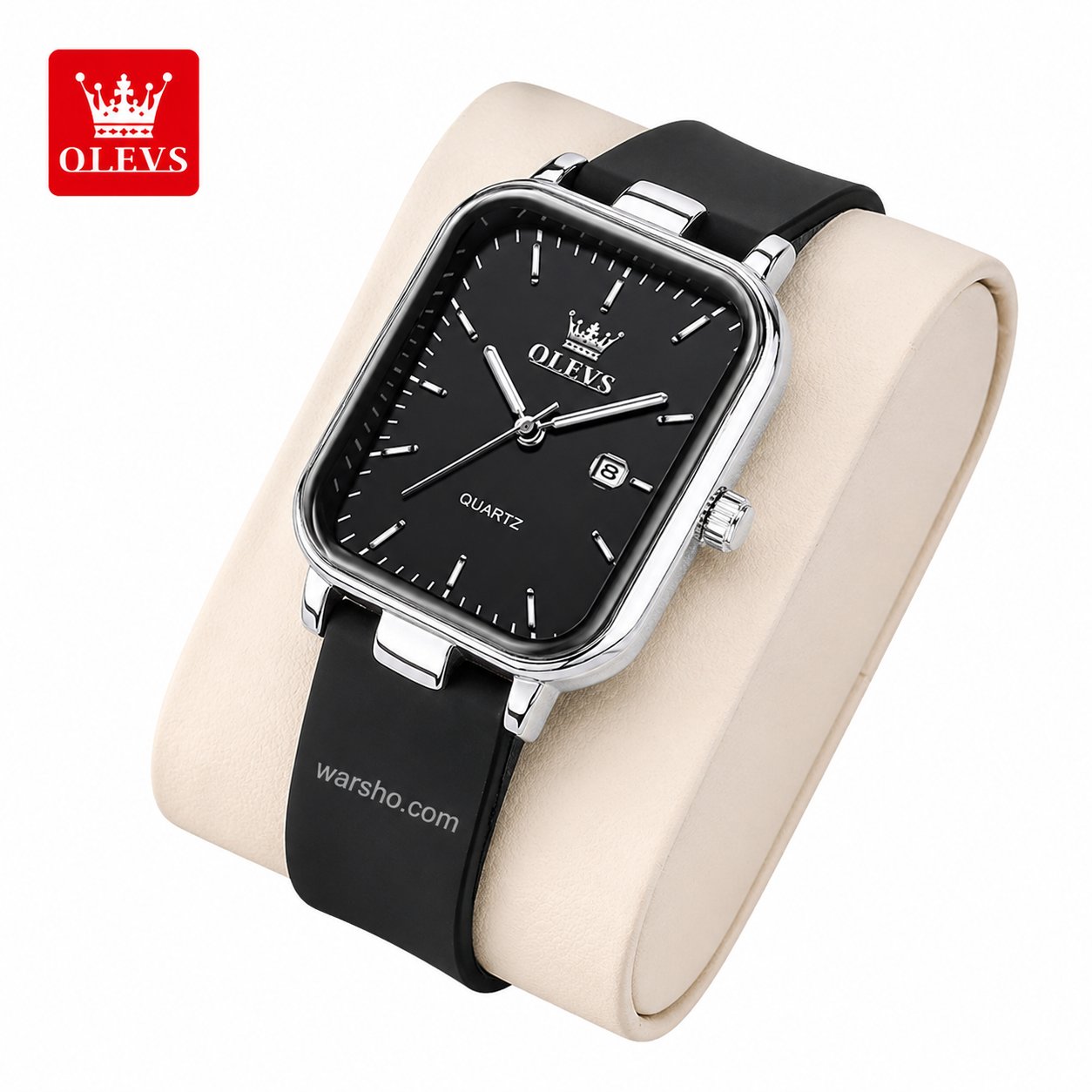 OLEVS 7089 Women’s Elegant Quartz Watch & Jewelry Gift Set - image 5