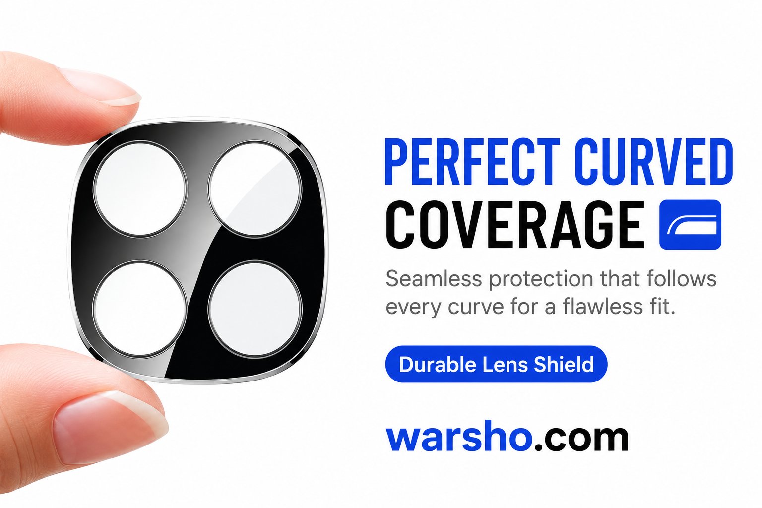 3D Curved Camera Lens Protector for Xiaomi Redmi Note 14 / 15 Pro 5G & 4G