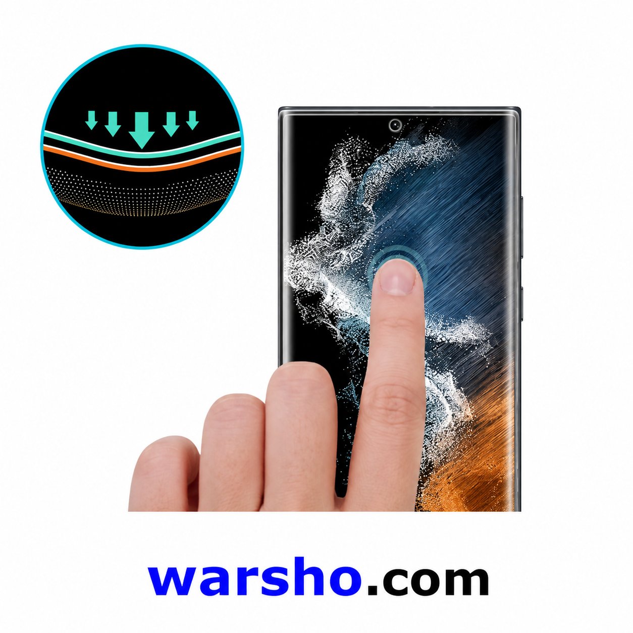 Samsung Galaxy S22 Ultra Tempered Glass Screen Protector - image 2
