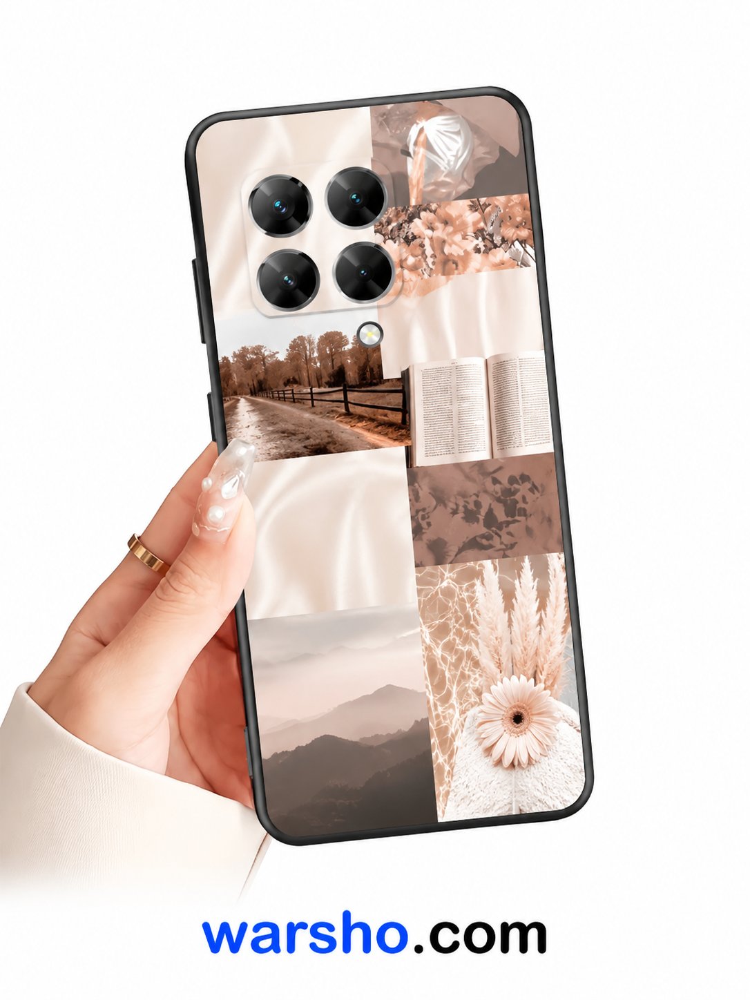 Jesus Collage Pattern Soft Phone Case for Xiaomi Redmi Note Series - image 4