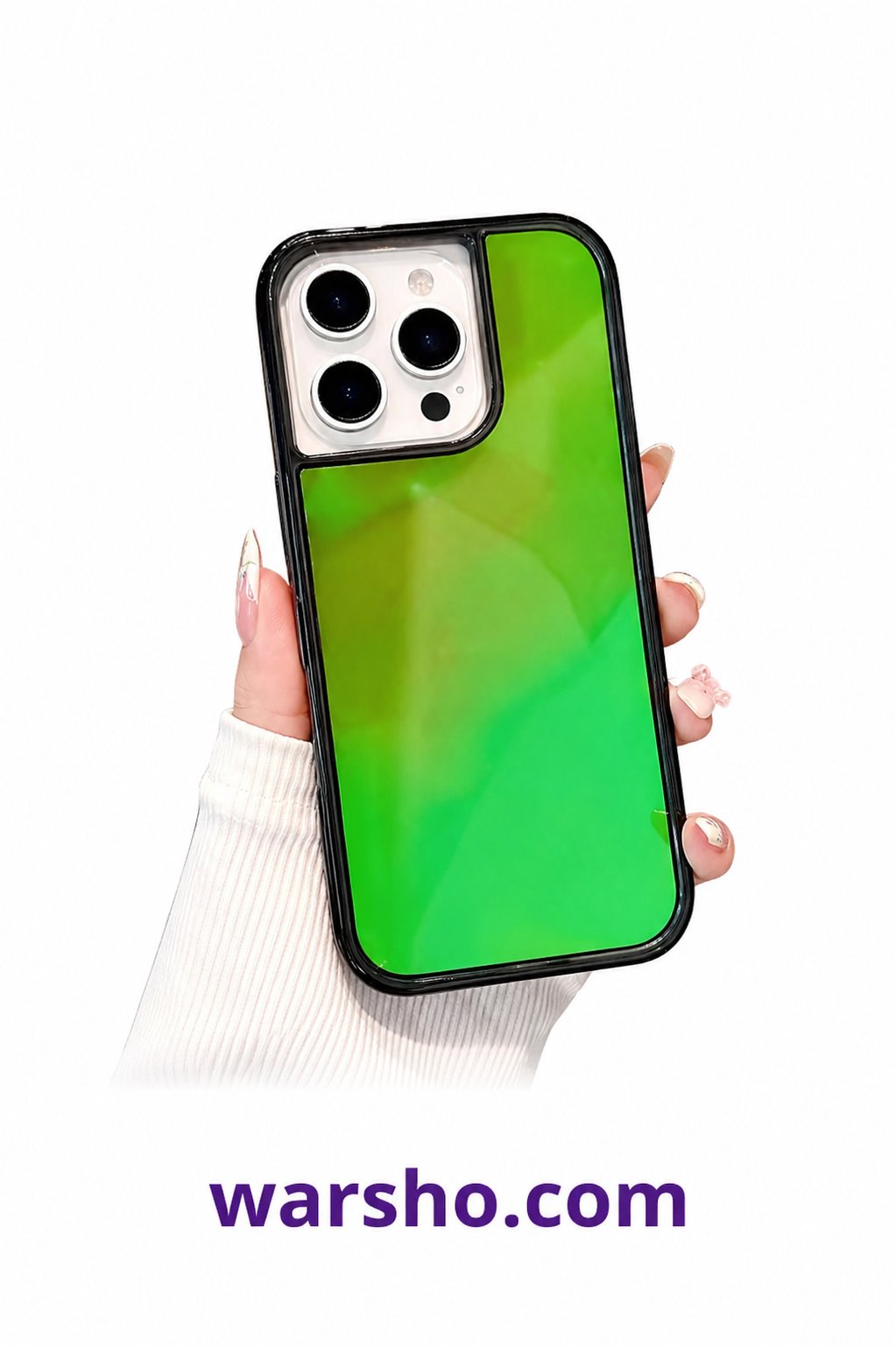 Glow in Dark Luminous Quicksand Case for iPhone 16 / 17 Pro Max / 15 Series - image 6