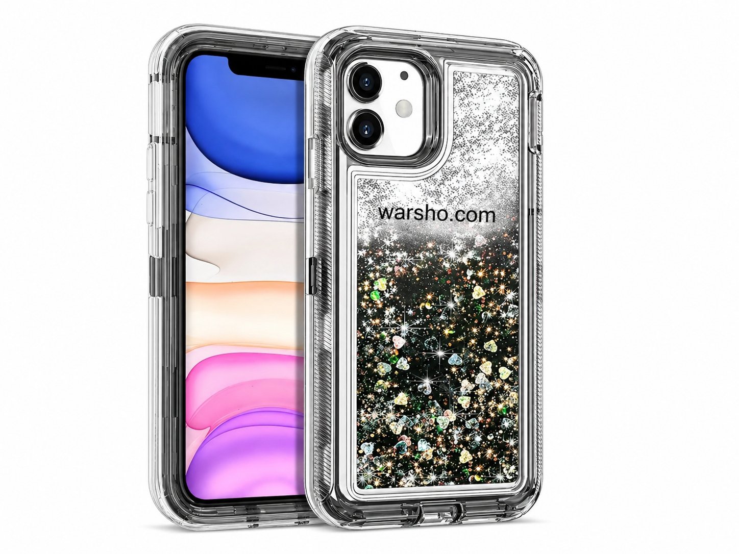 Luxury Glitter Shockproof Quicksand Case for iPhone 17 / 16 / 15 / 14 / 13 / 12 / 11 / X / XR / XS Max - image 4