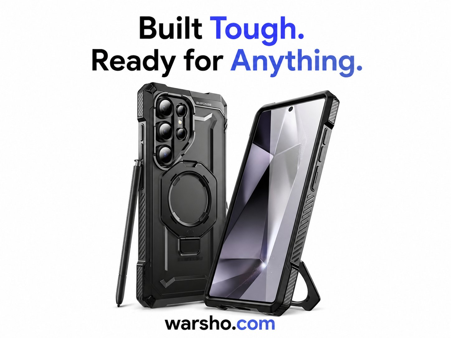 SUPCASE UB Grip Magnetic Rugged Case For Samsung Galaxy S25 Ultra – Heavy Duty Kickstand Protective Cover