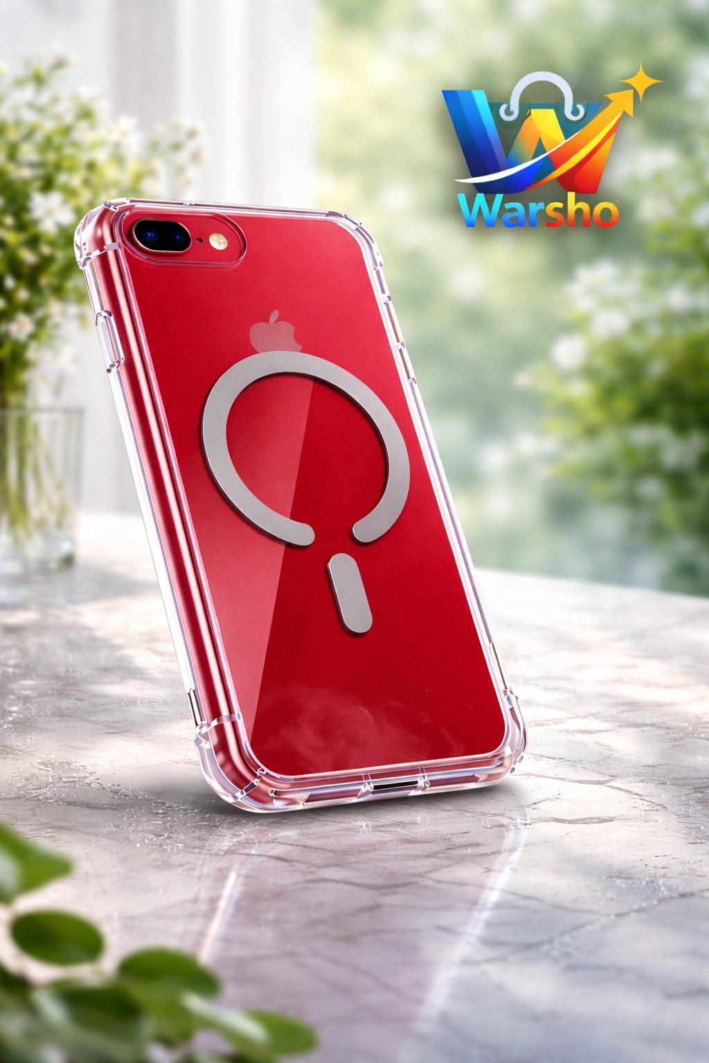 iPhone 8 Plus Anti-Shock MagSafe transparent case - image 2