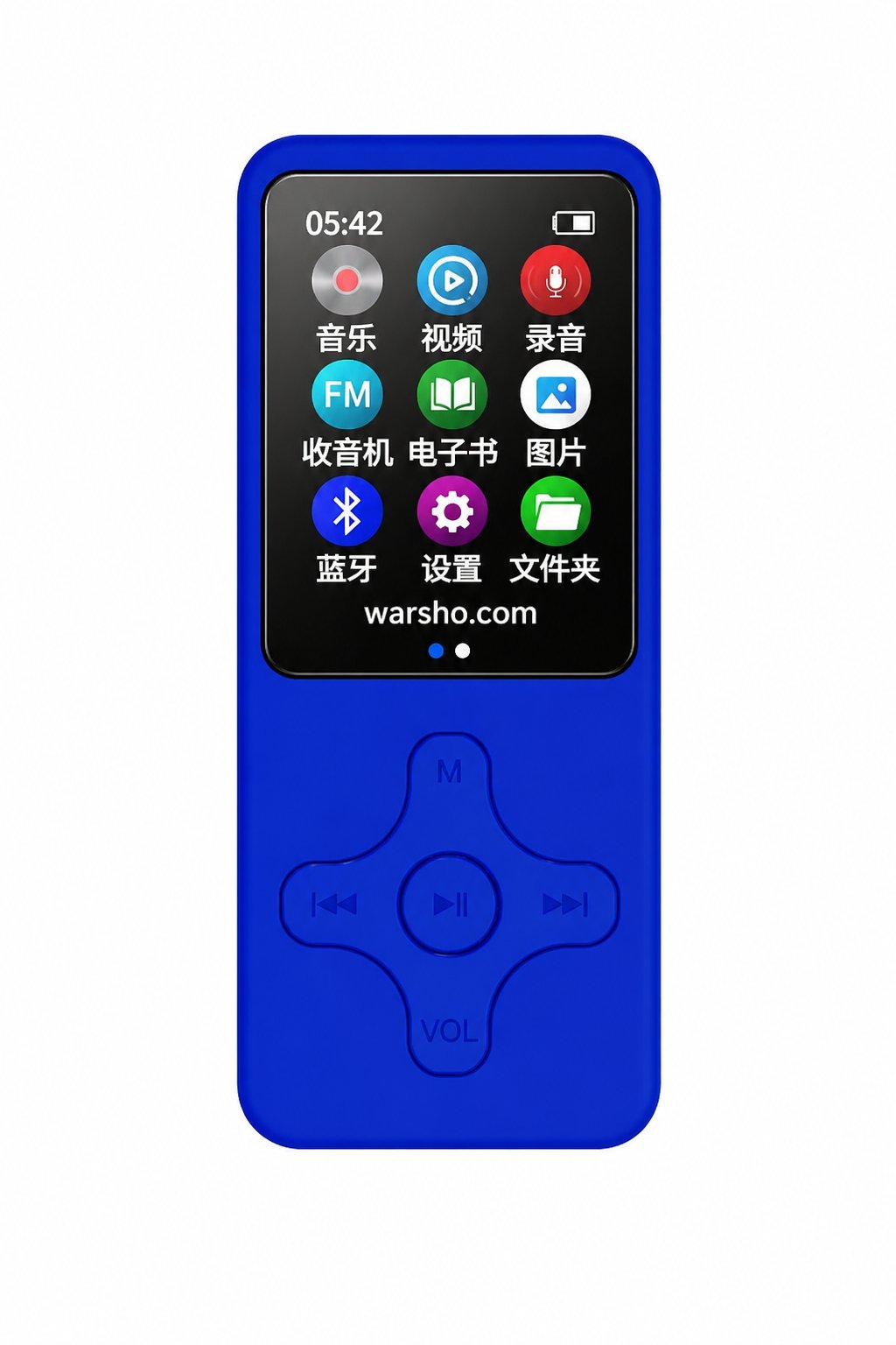 HiFi Bluetooth MP3 Music Player (Recorder, Walkman, Memory Card Support) - image 3