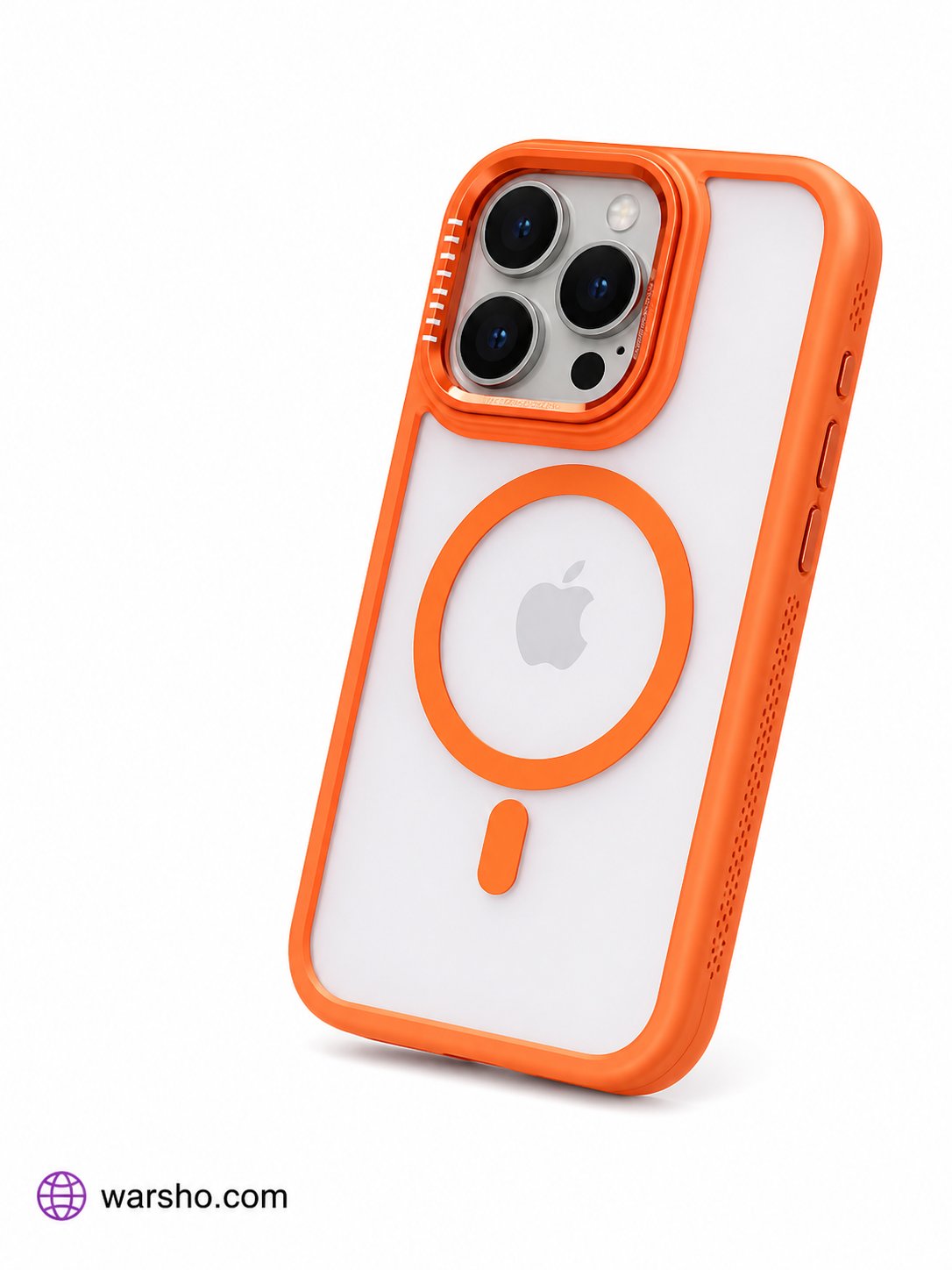 Luxury MagSafe Clear Heat Dissipation Case for iPhone 11/12/13/14/15/16 Series (Acrylic Armor Cover - image 3