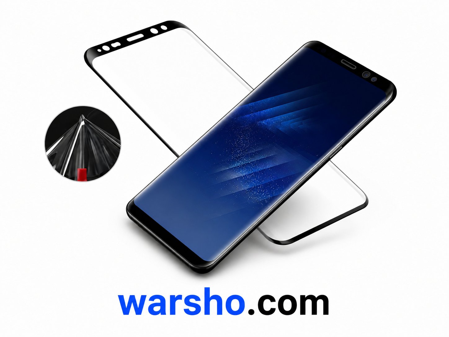 3PCS Curved 9D Tempered Glass Screen Protector for Samsung Galaxy - image 3