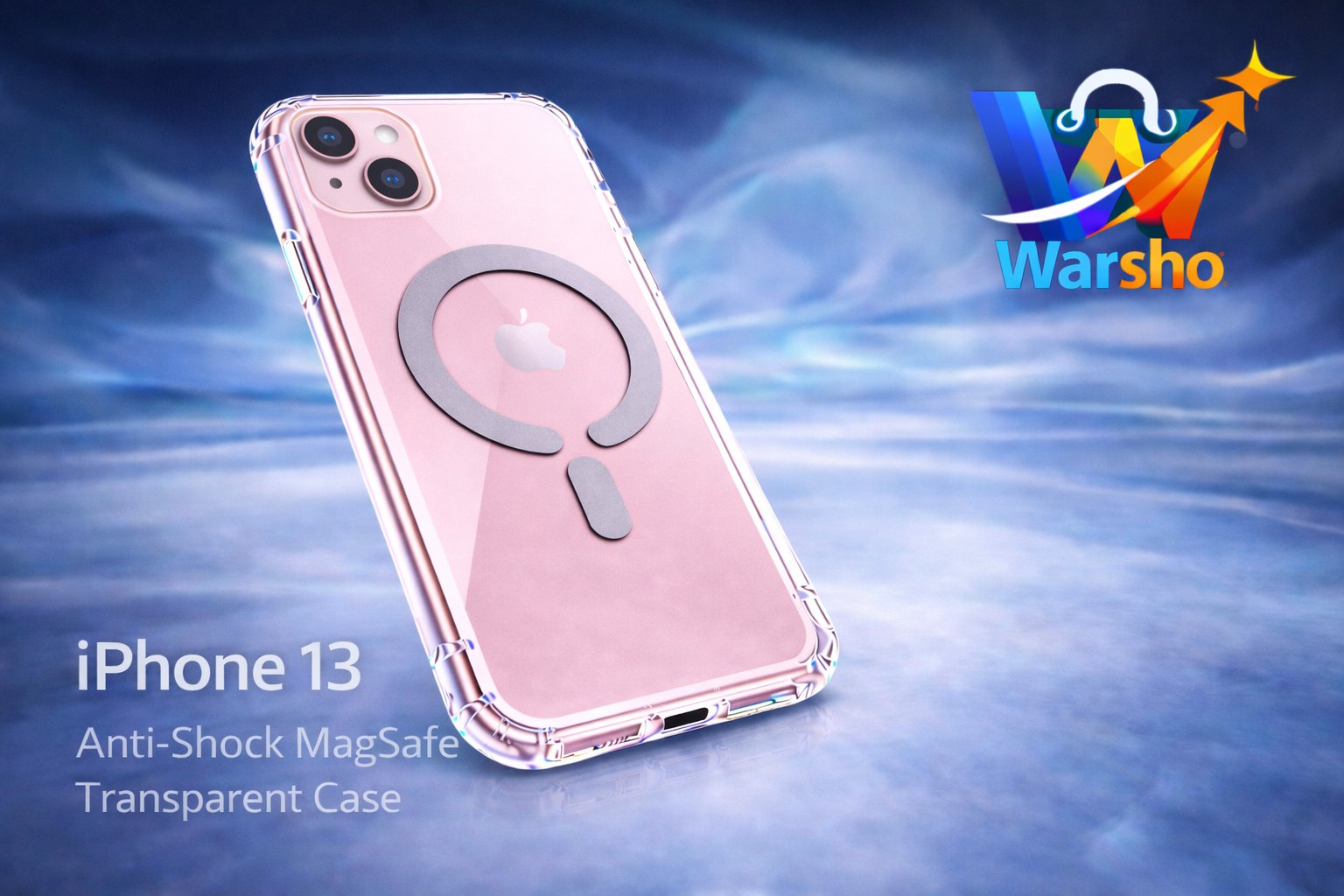 iPhone 13 Anti-Shock MagSafe Transparent Case - image 2