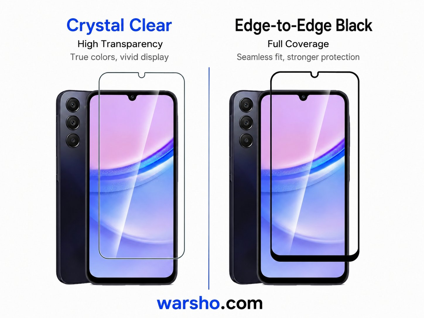 3PCS HD Smooth Tempered Glass Screen Protector for Samsung Galaxy A Series - image 3