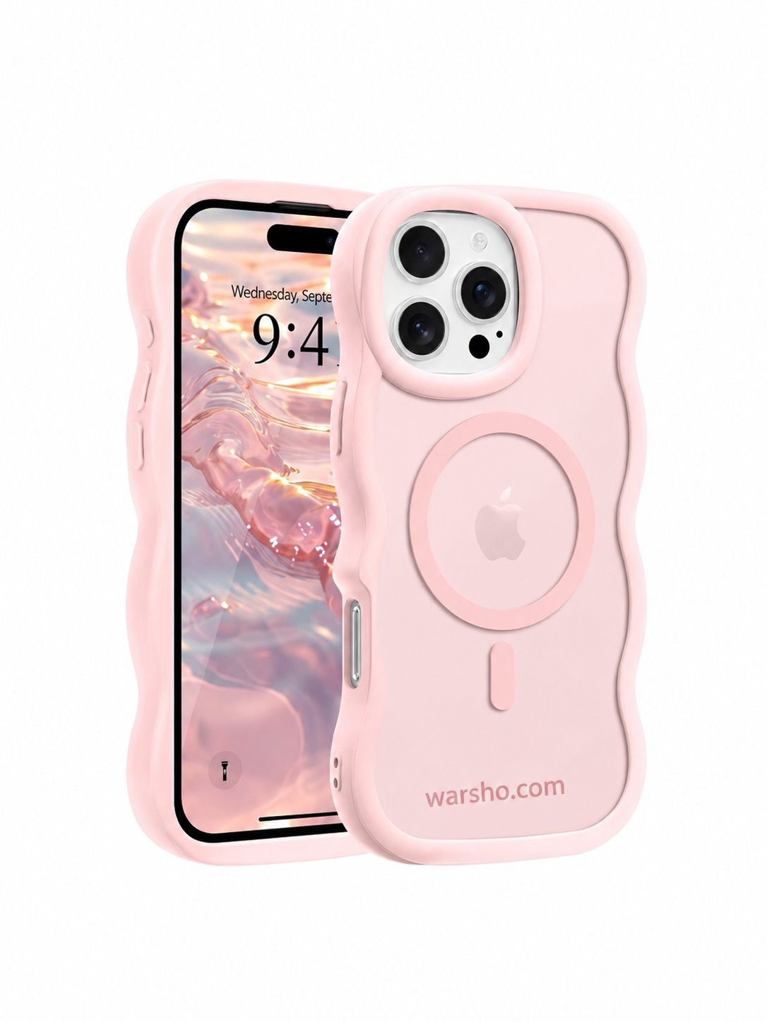 Luxury Wavy Matte MagSafe Case for iPhone 17 / 16 / 15 / 14 / 13 / 12 Pro Max - image 2