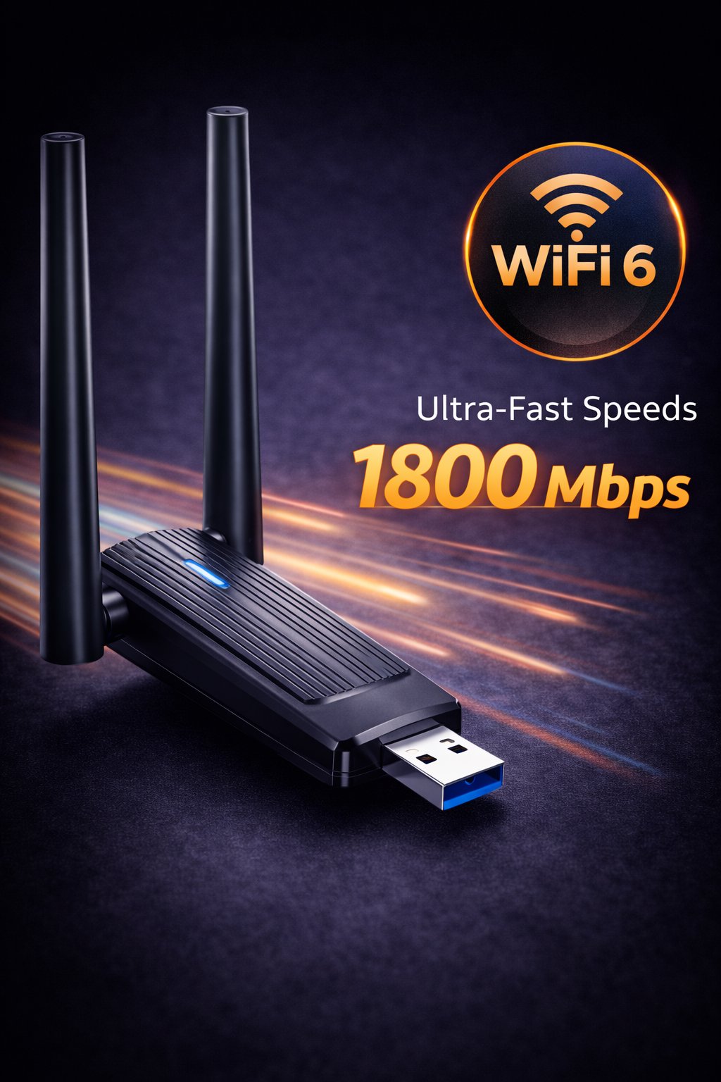 Dual Band AX1400 Wireless Adapter - image 2