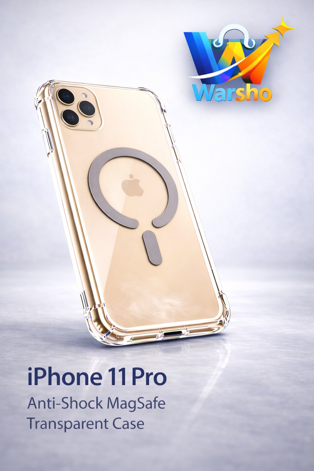 iPhone 11 Pro Anti-Shock MagSafe transparent case - image 2