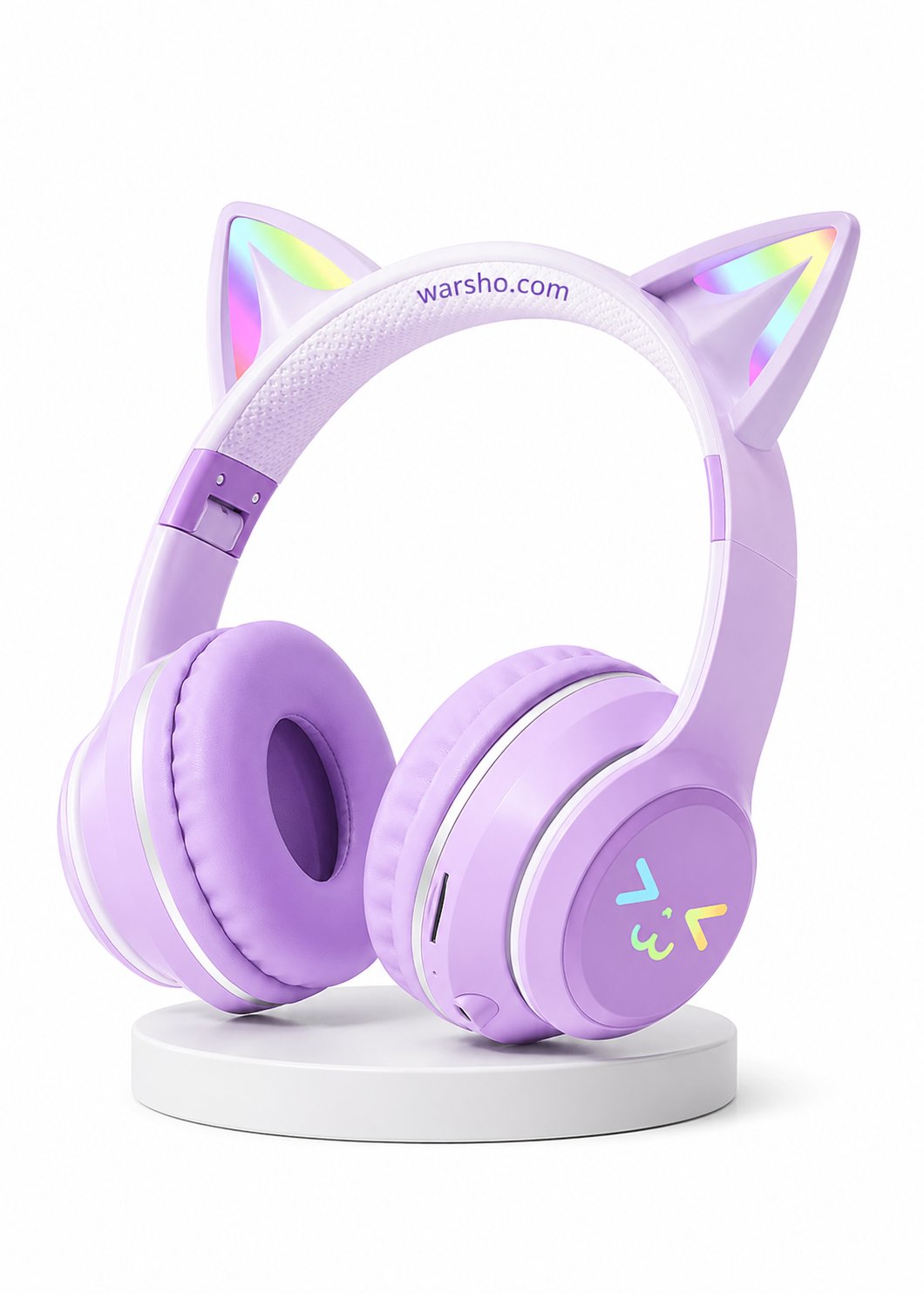RGB Cat Ear Wireless Headphones Bluetooth – LED Glow, Gaming Headset with Mic, Type-C Charging (Cute Style - image 4