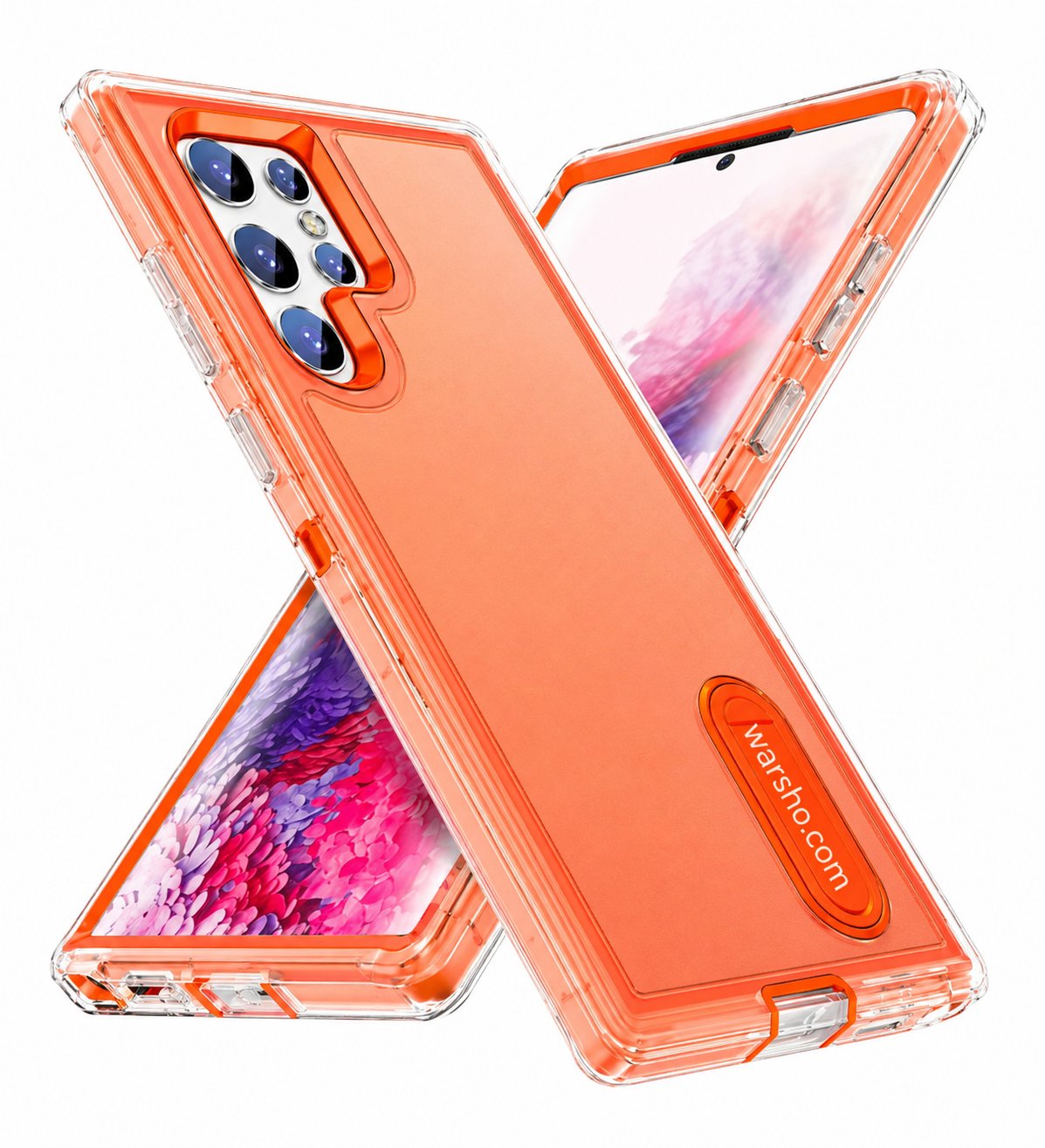 Product Name:  3-in-1 Heavy Duty Shockproof Case For Samsung Galaxy S26 / S25 / S24 / A Series – Rugged Kickstand Protective Cover - image 2