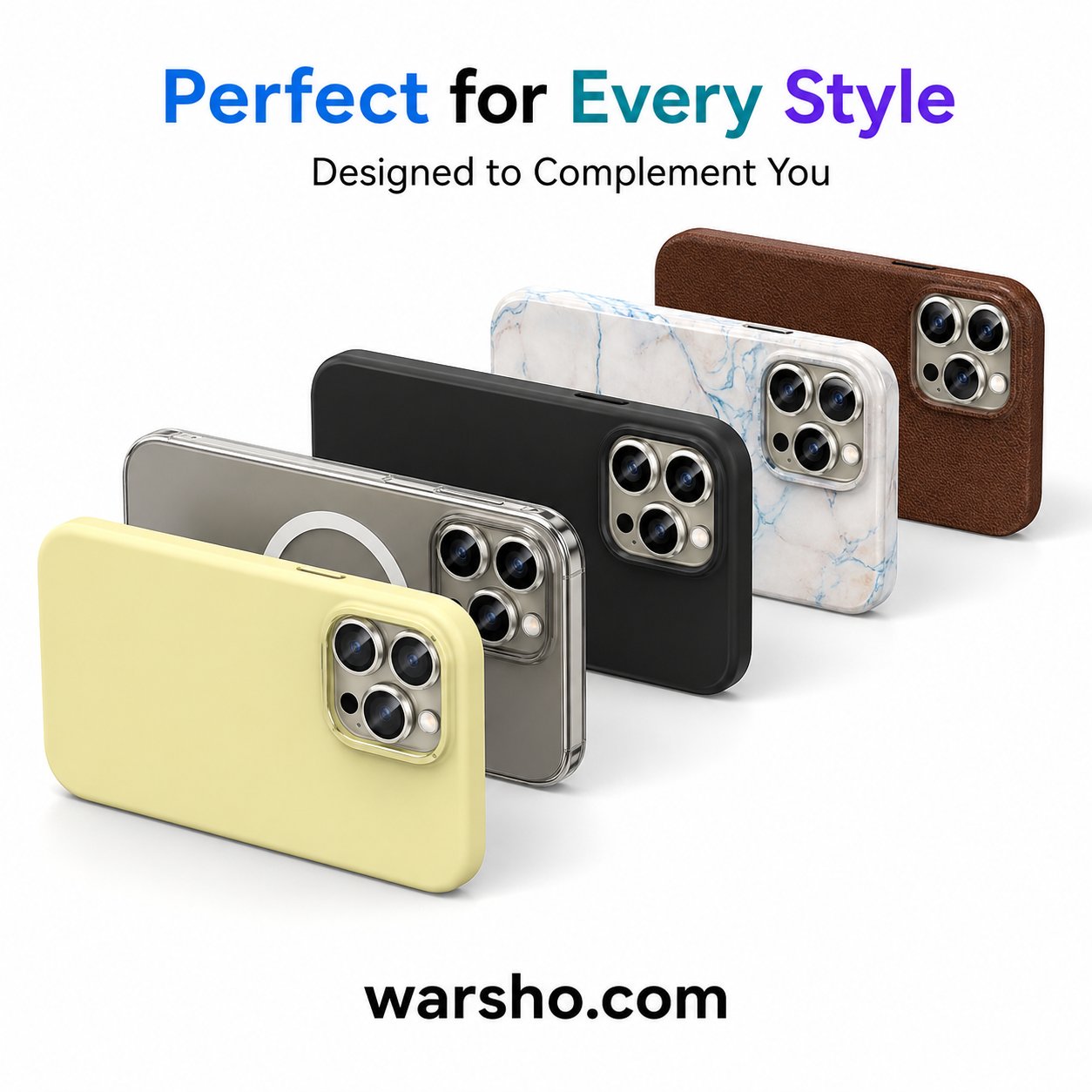 HD Clear Camera Lens Protector (For iPhone 17 / 16 / 15 / 14 / 13 / 12 / 11 Series – Individual Tempered Glass Lens Cover) - image 3