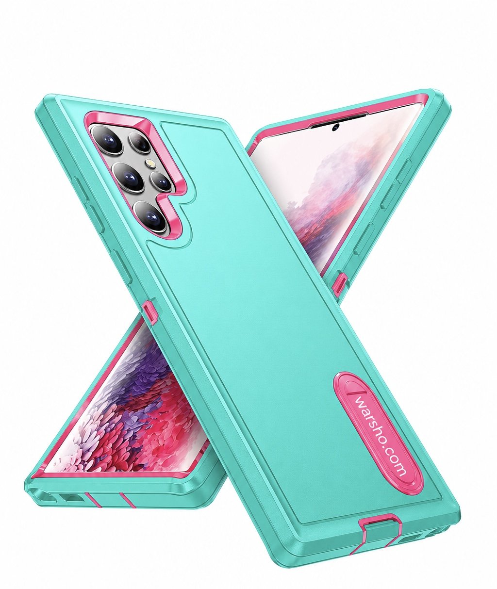 Product Name:  3-in-1 Heavy Duty Shockproof Case For Samsung Galaxy S26 / S25 / S24 / A Series – Rugged Kickstand Protective Cover - image 4