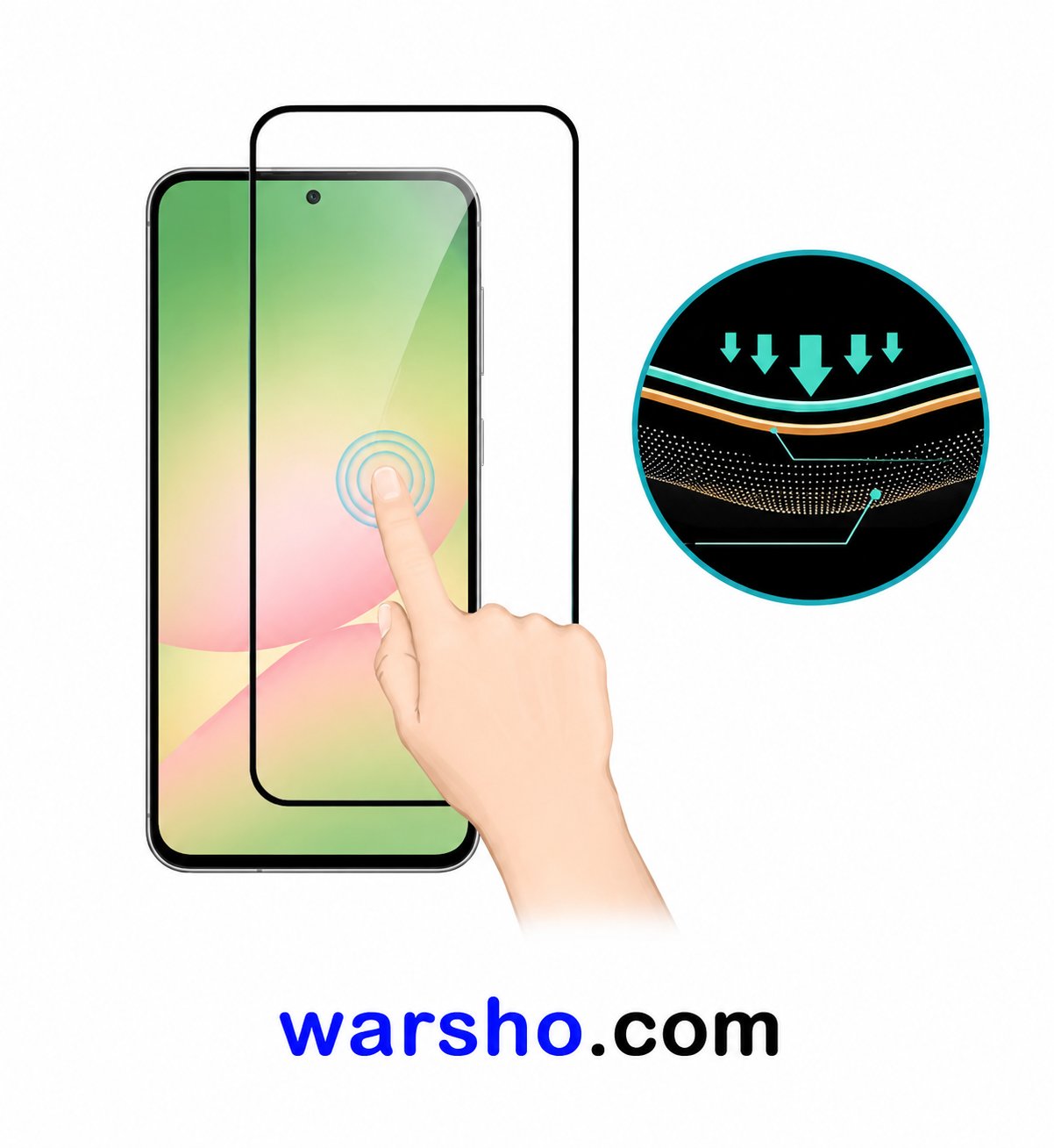 Samsung Galaxy A57 Tempered Glass Screen Protector - image 3