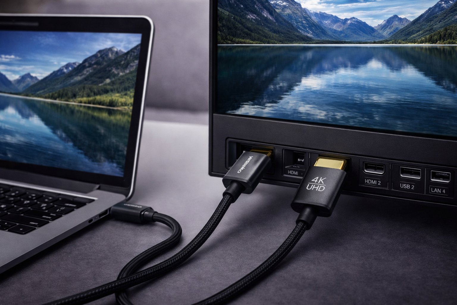 4K High Speed HDMI To HDMI Cable - image 5