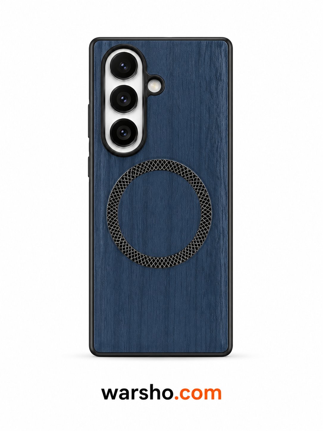 Luxury Wood Grain MagSafe Leather Case For Samsung Galaxy Z Fold Series – Shockproof Protective Cover - image 3