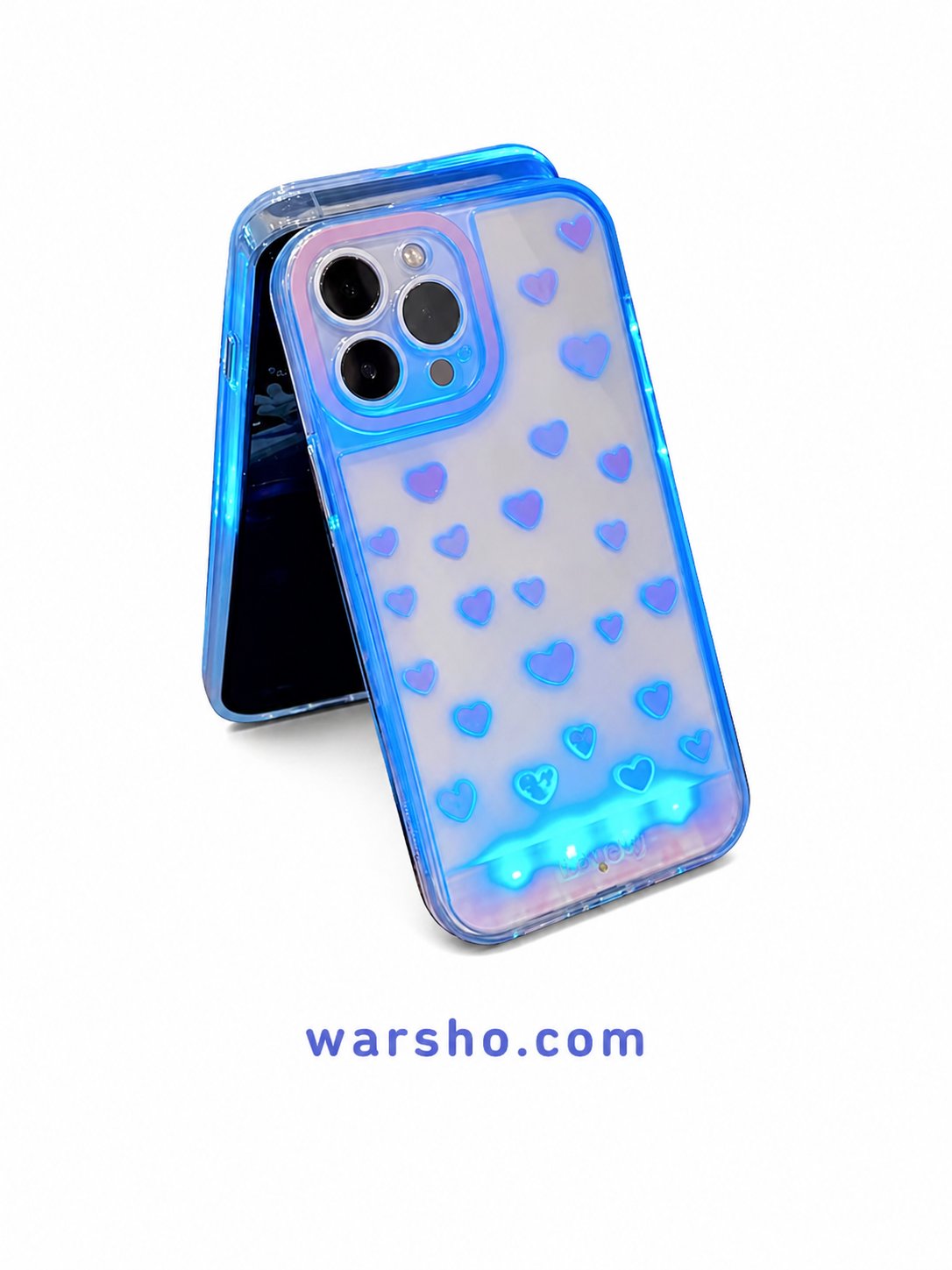 Luminous LED Heart Light Case for iPhone 17 / 16 / 15 / 14 / 13 / 12 / 11 Pro Max - image 5