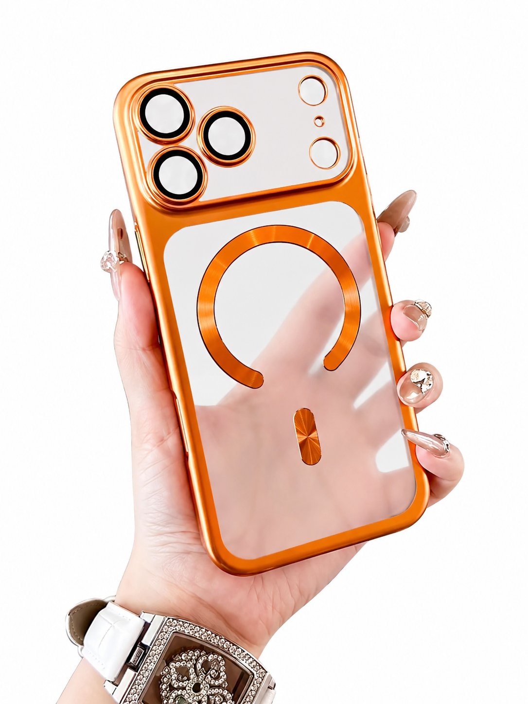 Luxury Matte Magnetic MagSafe Case for iPhone 17 / 16 / 15 Pro Max - image 3