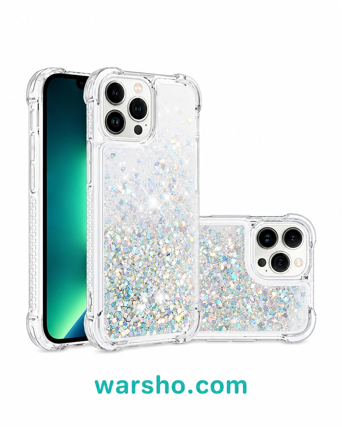 Glitter Liquid Quicksand Case for iPhone 17 / 16 / 15 / 14 / 13 / 12 / 11 Pro Max - image 5