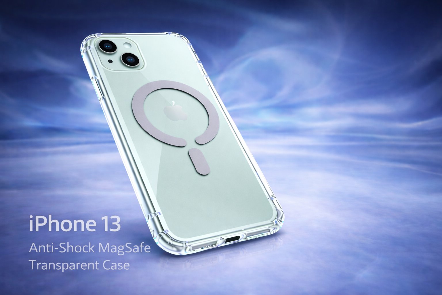 iPhone 13 Anti-Shock MagSafe Transparent Case - image 3