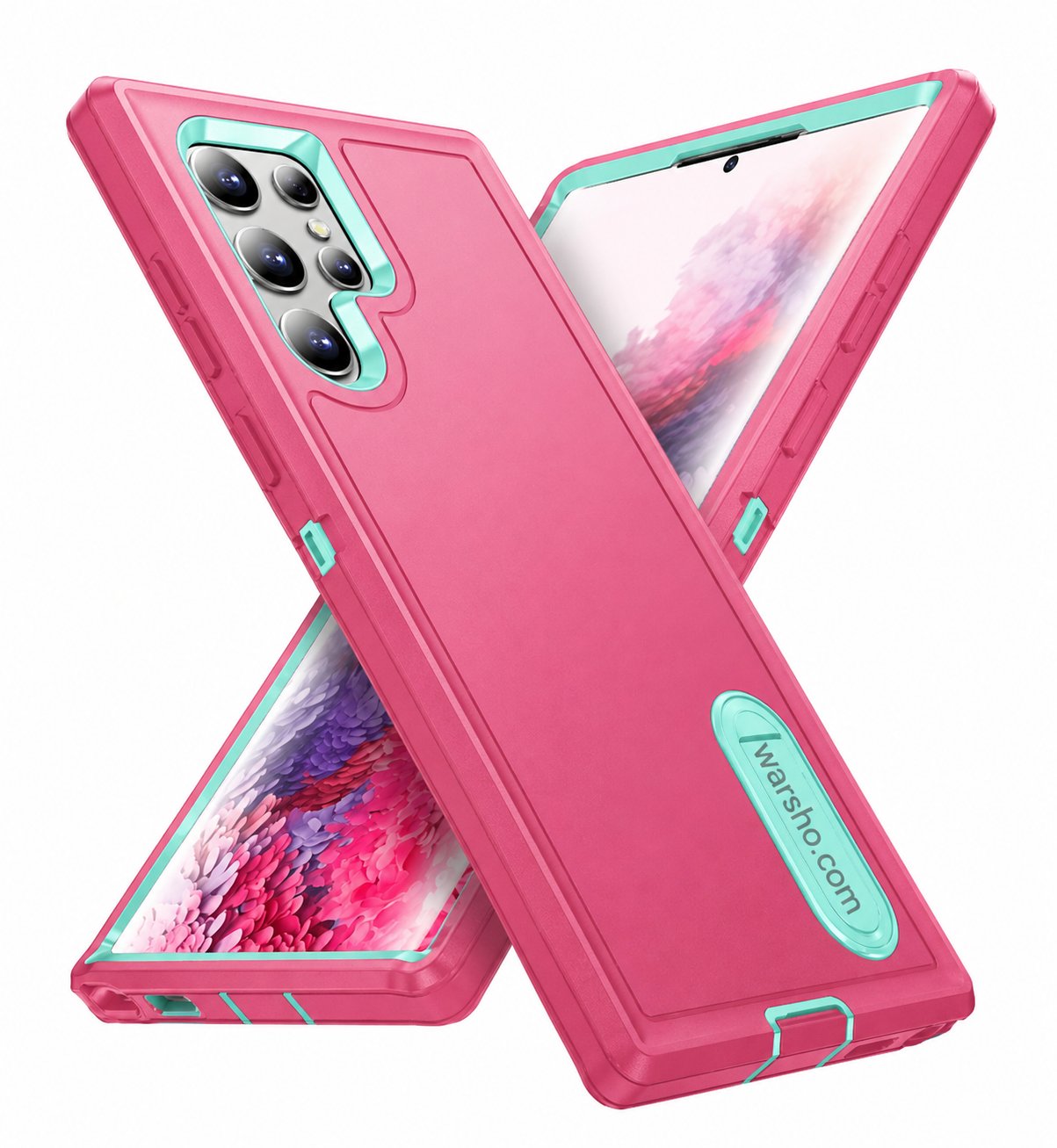 Product Name:  3-in-1 Heavy Duty Shockproof Case For Samsung Galaxy S26 / S25 / S24 / A Series – Rugged Kickstand Protective Cover - image 3