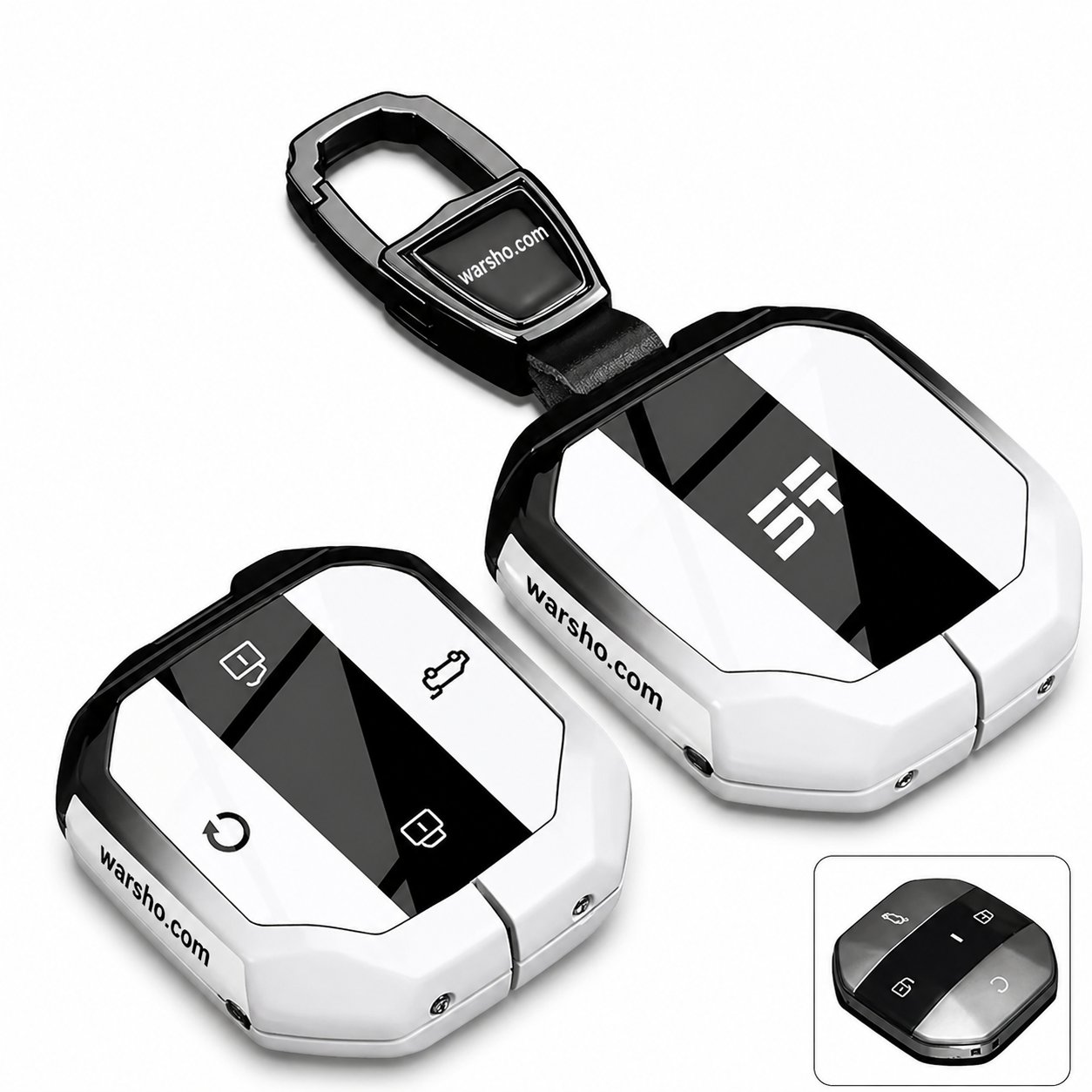 Jetour T1 Car Key Case Cover – Premium Protection Shell with Keychain Holder (Freedom Traveller Edition) - image 4