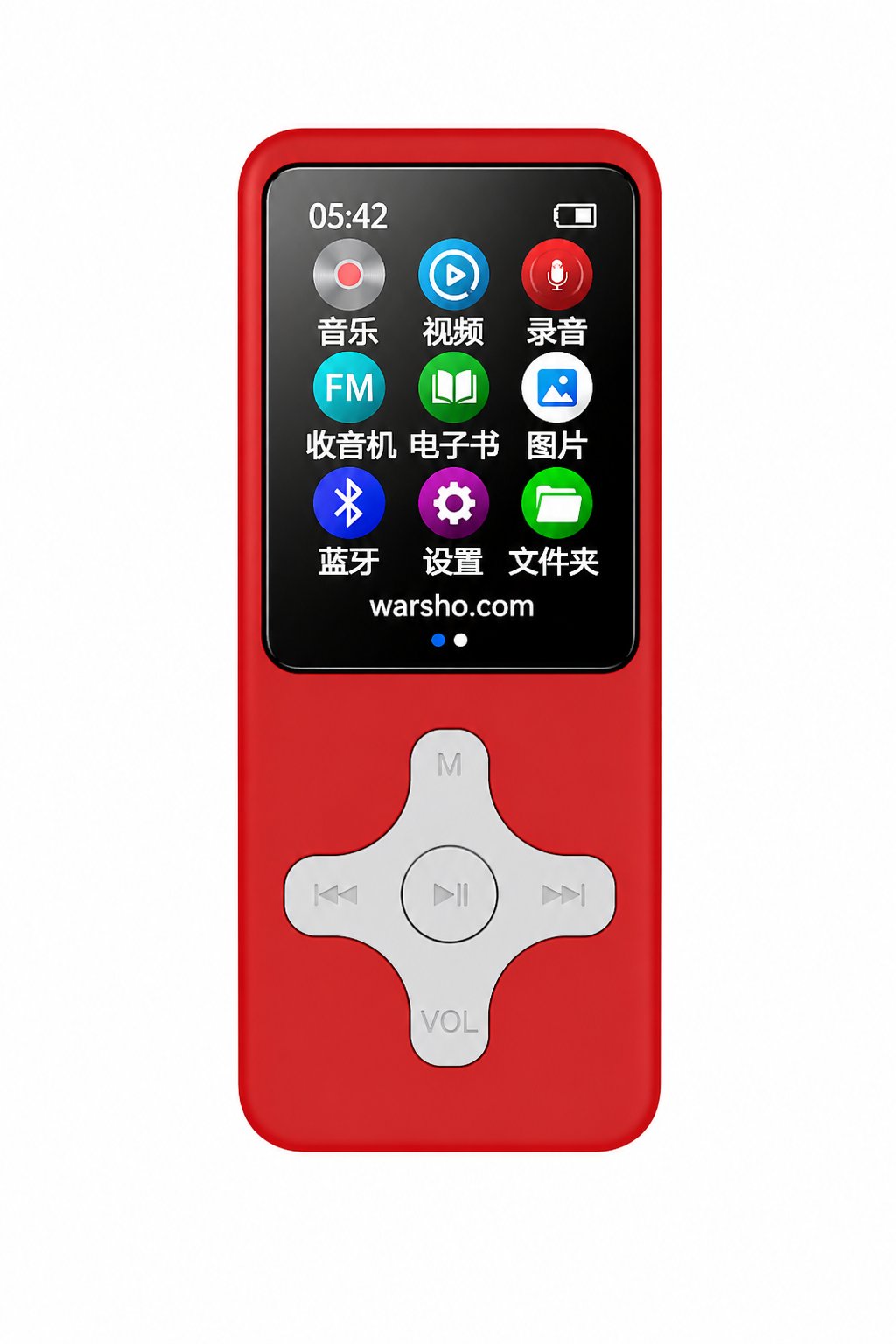 HiFi Bluetooth MP3 Music Player (Recorder, Walkman, Memory Card Support) - image 5