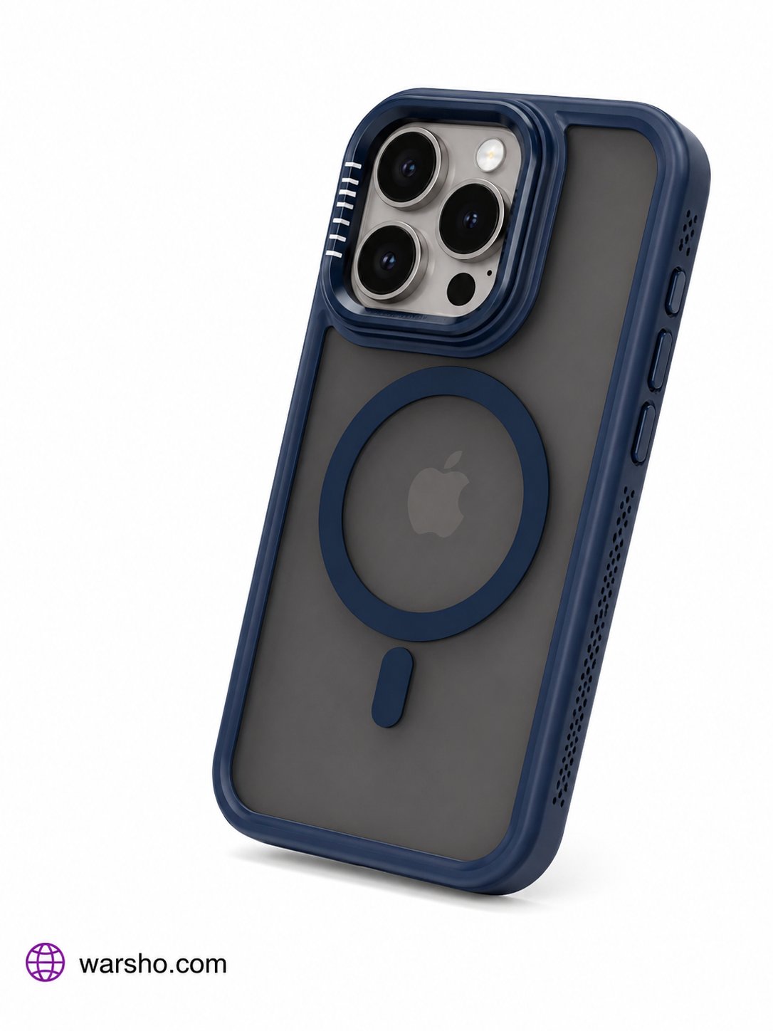 Luxury MagSafe Clear Heat Dissipation Case for iPhone 11/12/13/14/15/16 Series (Acrylic Armor Cover) - image 4