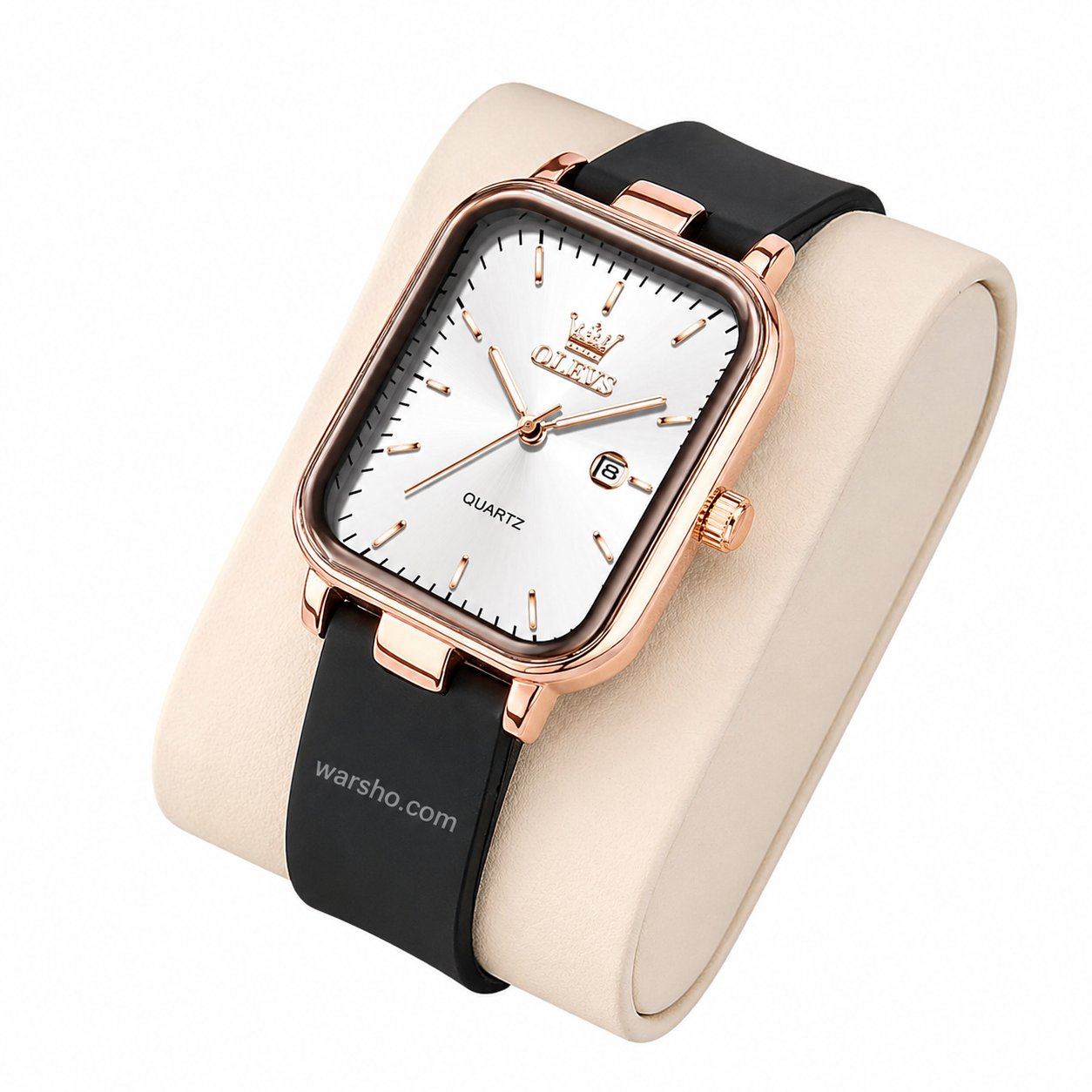 OLEVS 7089 Women’s Elegant Quartz Watch & Jewelry Gift Set - image 2