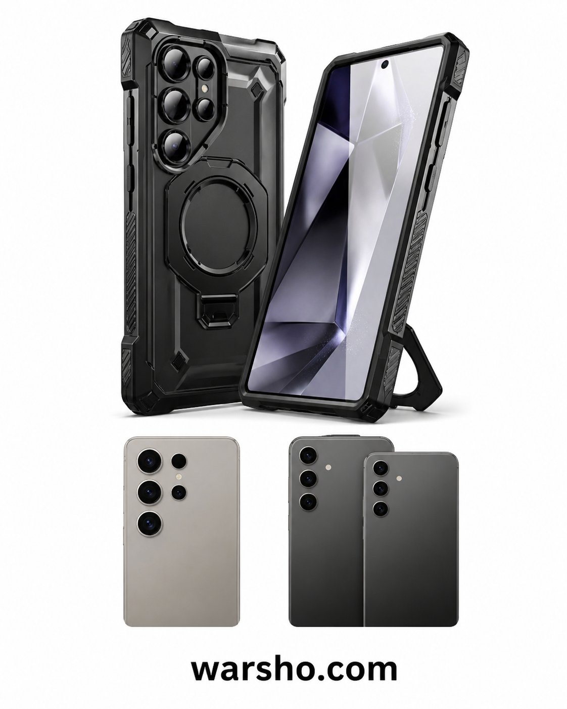 SUPCASE UB Grip Magnetic Rugged Case For Samsung Galaxy S25 Ultra – Heavy Duty Kickstand Protective Cover - image 2