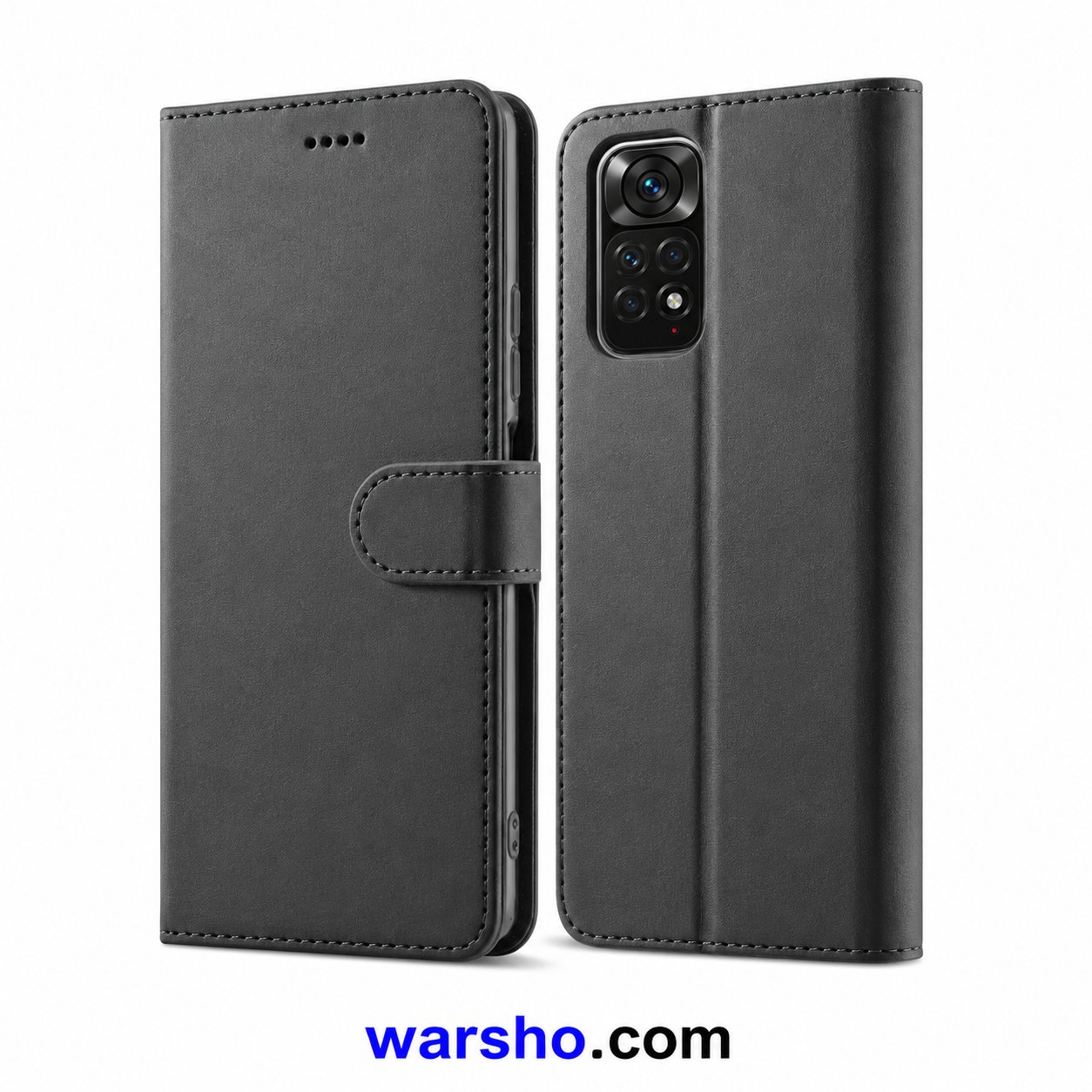 Leather Flip Wallet Case for Xiaomi Redmi 13 4G, 13 5G, 12 Pro, 11, 10, 11S, 10S, 9 & 9S - image 6