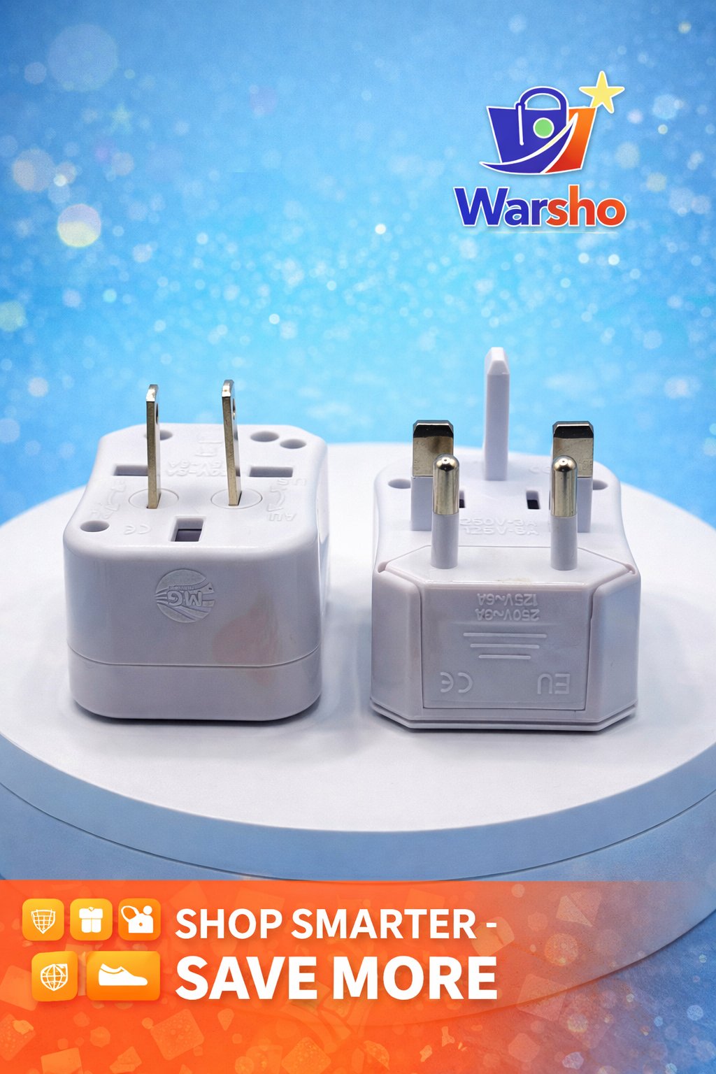 Xssive Universal Plug 6A Worldwide Travel Adapter - image 2